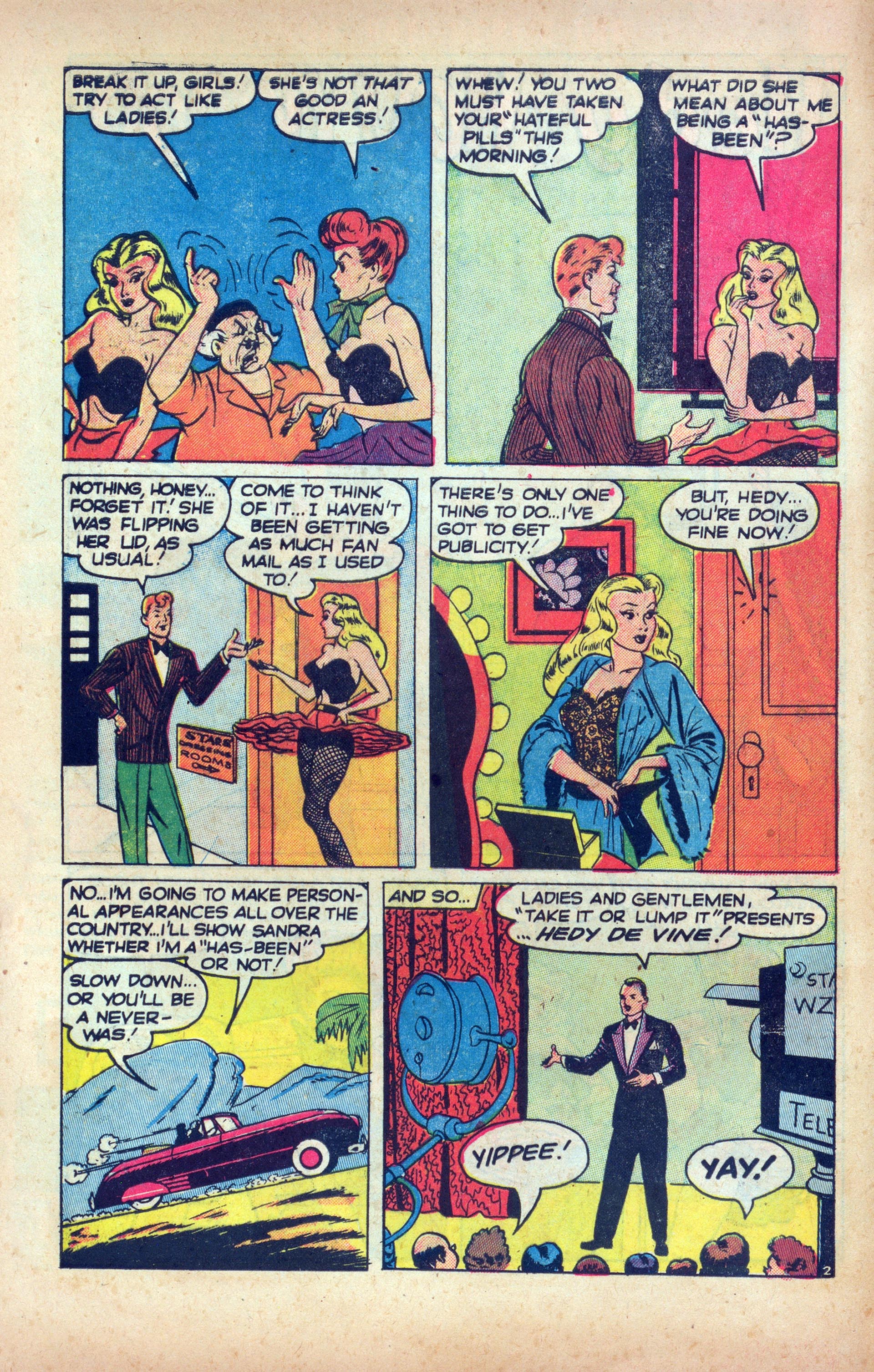 Read online Hedy Of Hollywood Comics comic -  Issue #43 - 4