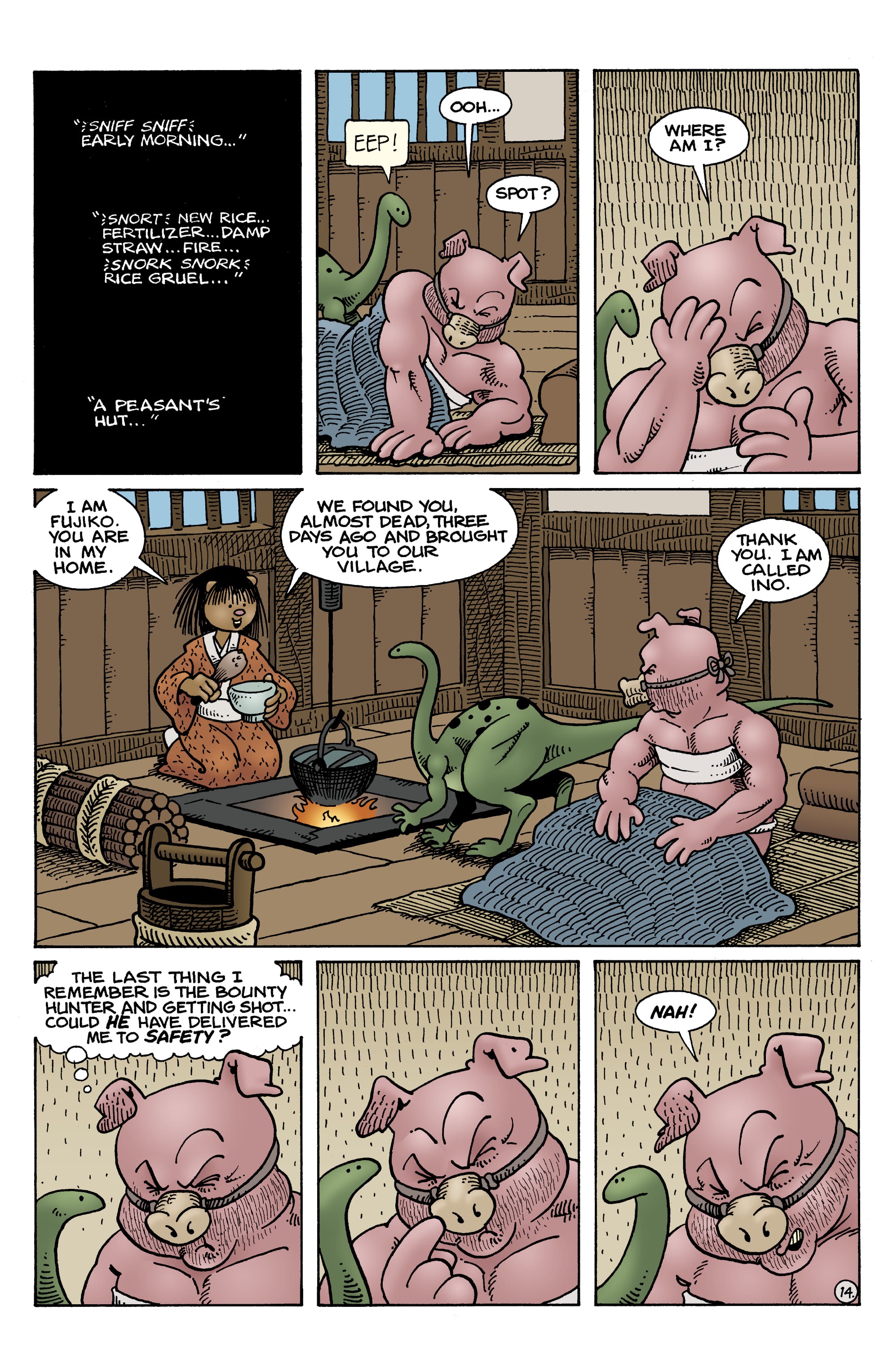 Read online Usagi Yojimbo: The Dragon Bellow Conspiracy comic -  Issue #6 - 16