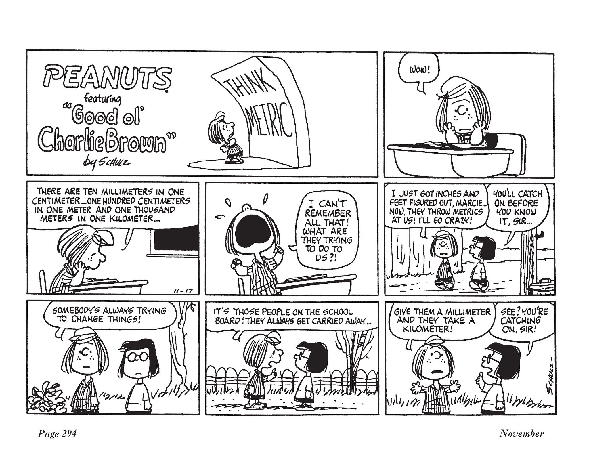 Read online The Complete Peanuts comic -  Issue # TPB 12 - 308