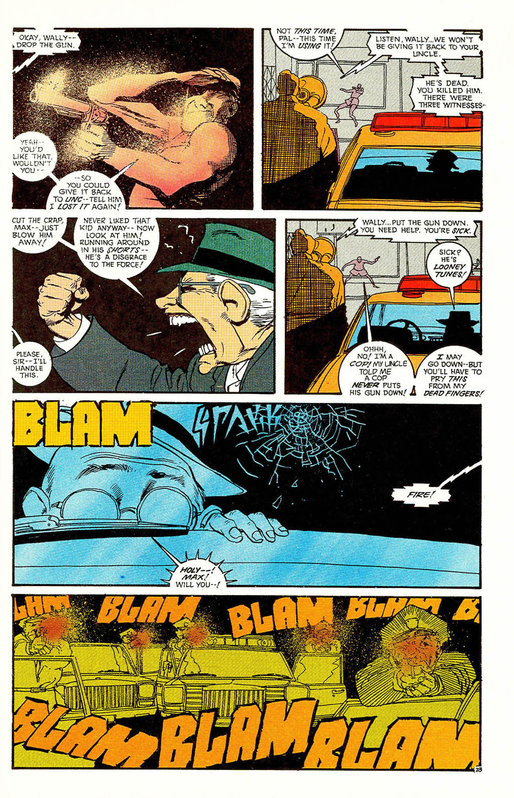 Read online The Shadow (1987) comic -  Issue #18 - 25