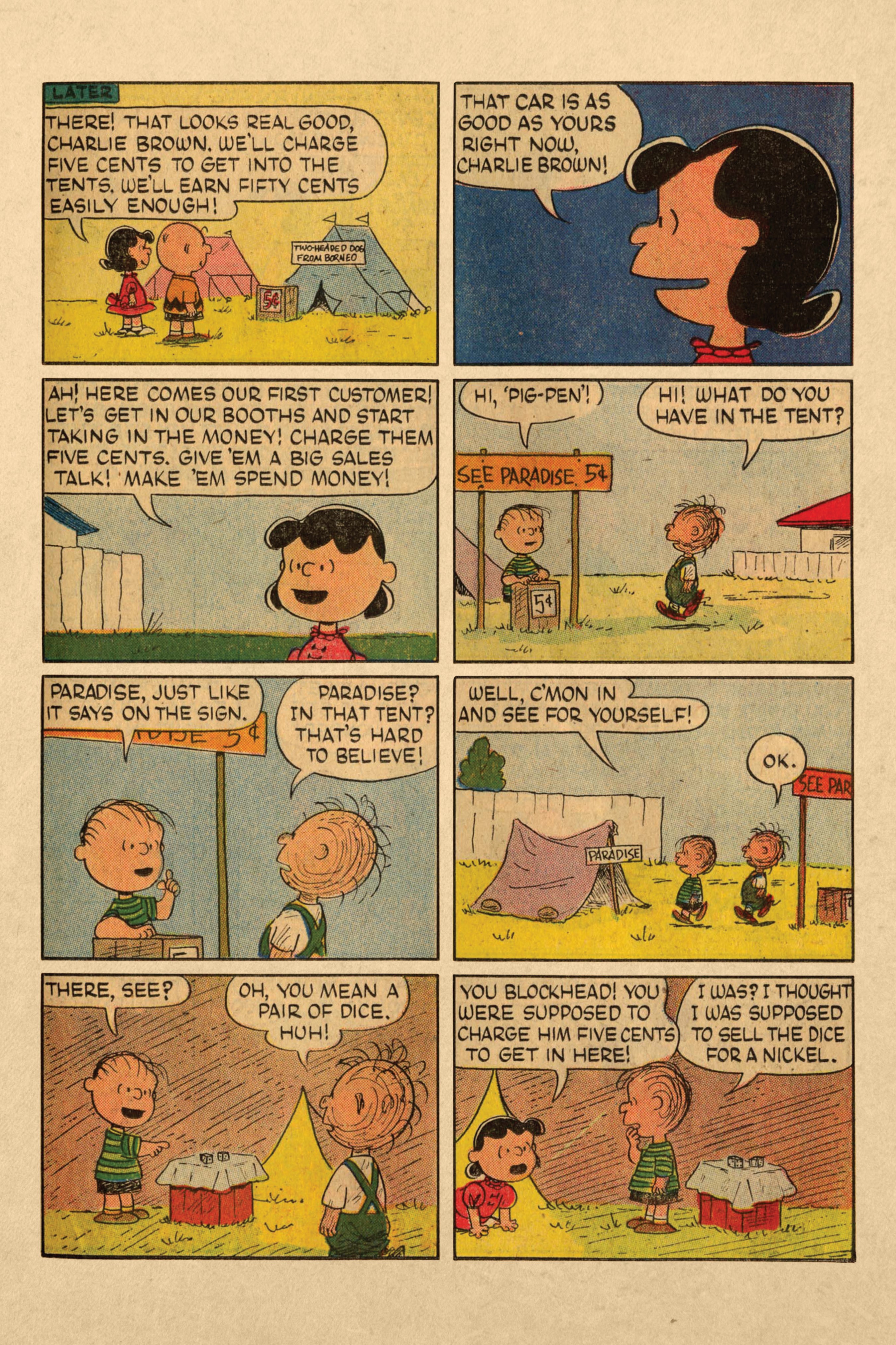 Read online Peanuts Dell Archive comic -  Issue # TPB (Part 3) - 78