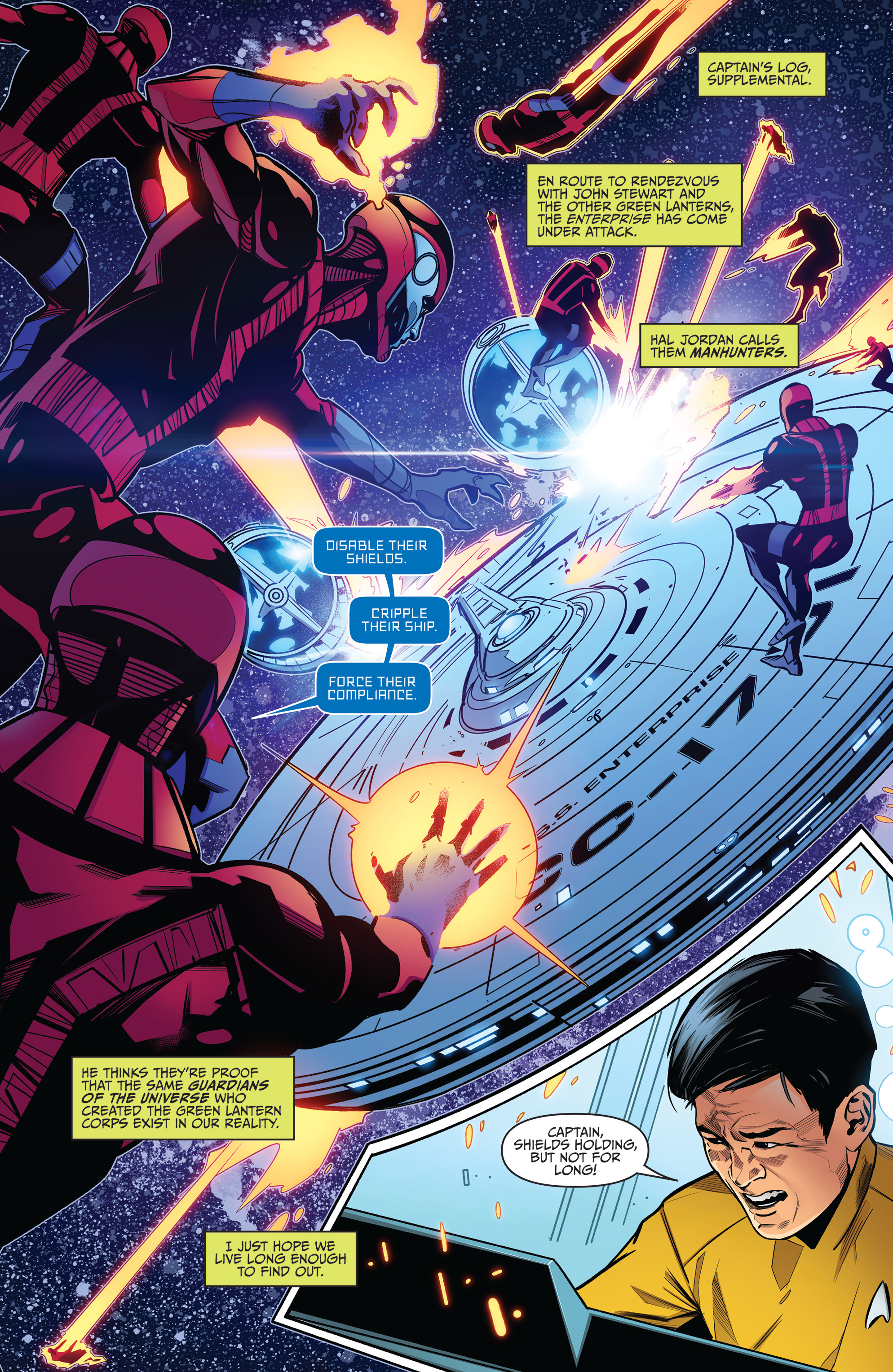 Read online Star Trek/Green Lantern (2016) comic -  Issue #3 - 3