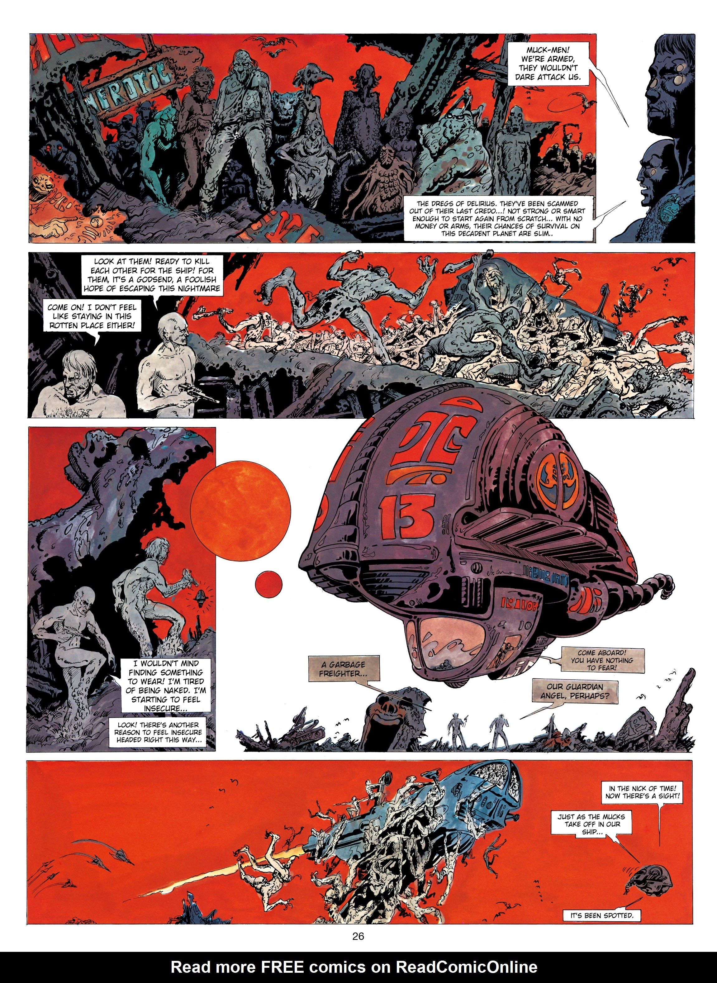 Read online Lone Sloane: Delirius comic -  Issue # Full - 24