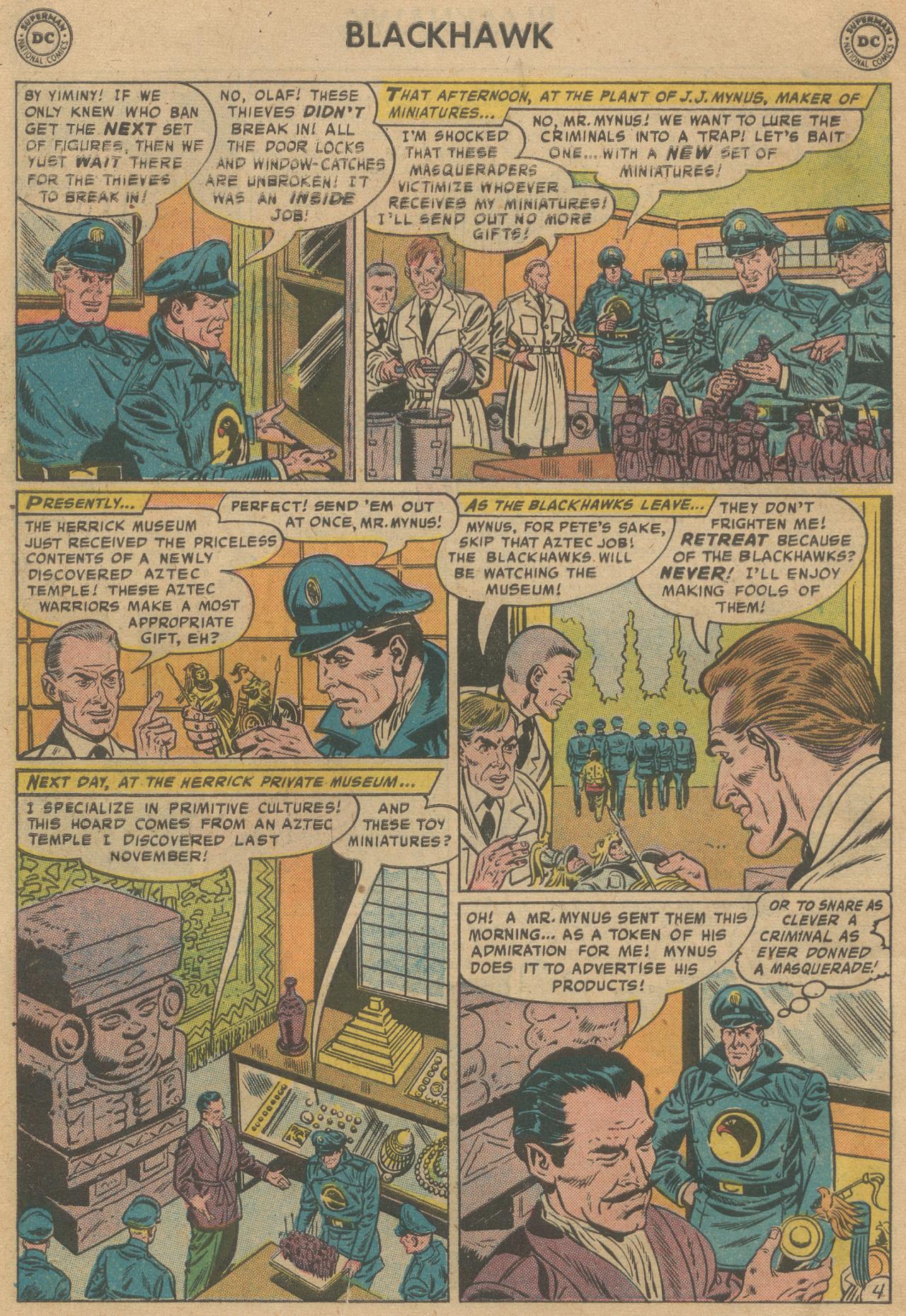 Read online Blackhawk (1957) comic -  Issue #124 - 5