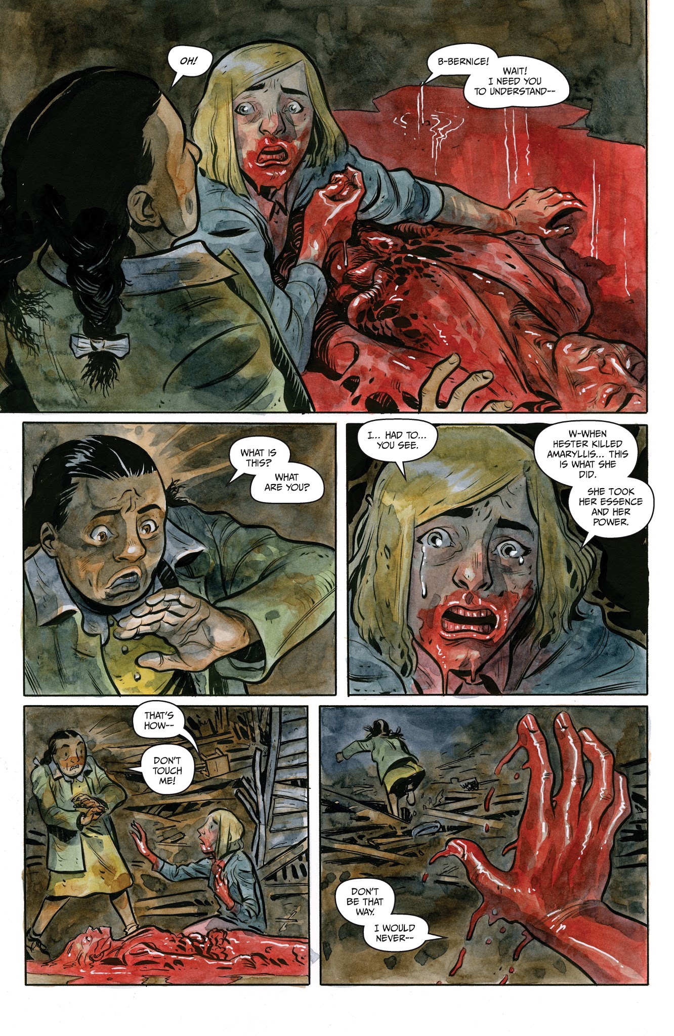 Read online Harrow County comic -  Issue #28 - 19