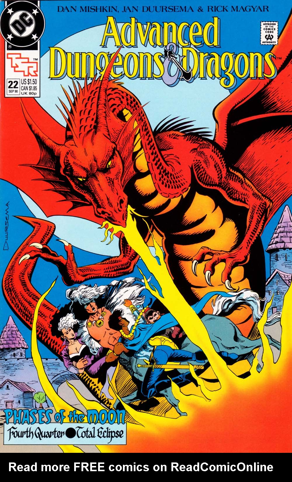 Read online Advanced Dungeons & Dragons comic -  Issue #22 - 1