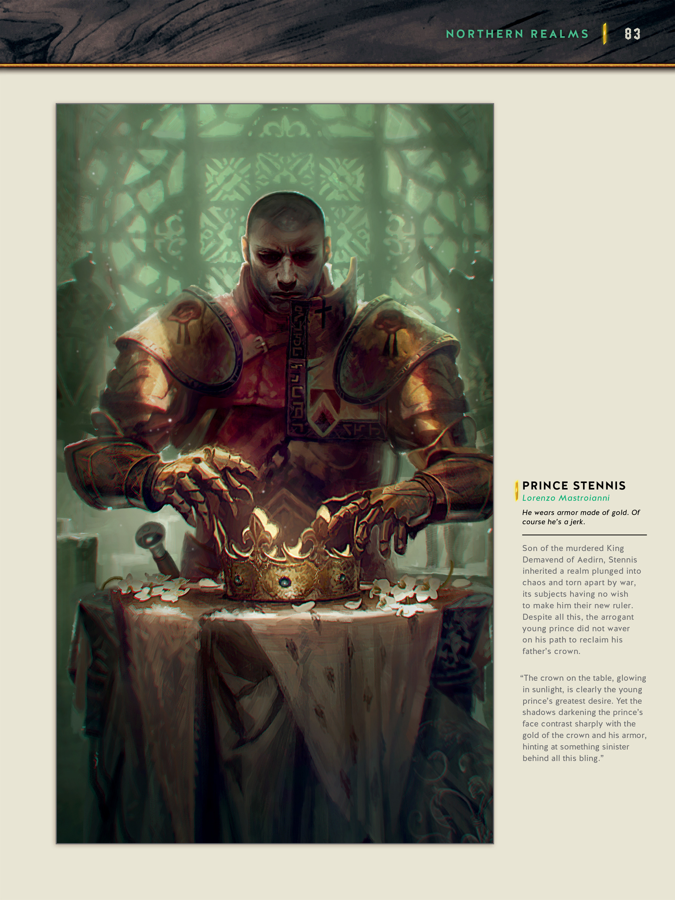 Read online Gwent: Art of the Witcher Card Game comic -  Issue # TPB (Part 1) - 73