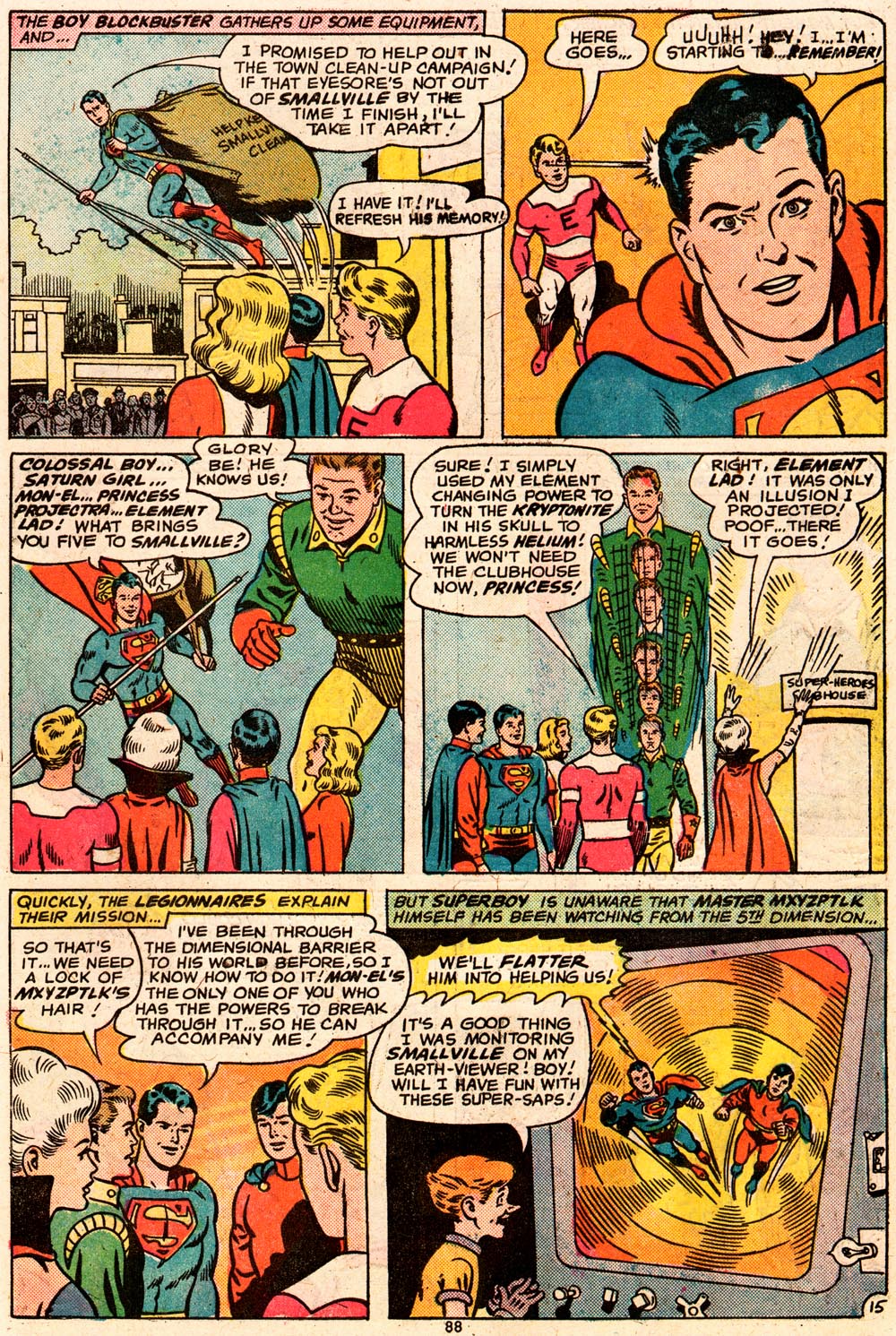 Read online Superboy (1949) comic -  Issue #205 - 72