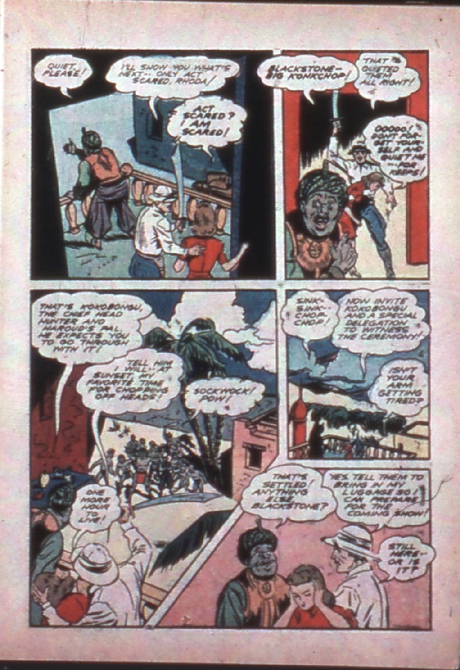 Read online Super-Magician Comics comic -  Issue #7 - 9