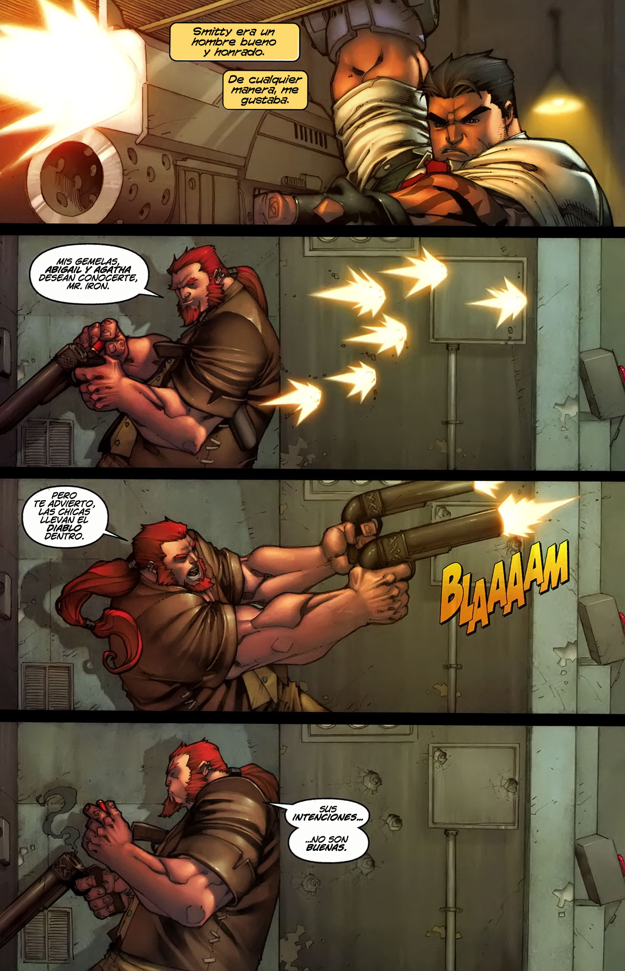 Read online Iron and the Maiden comic -  Issue #3 - 22