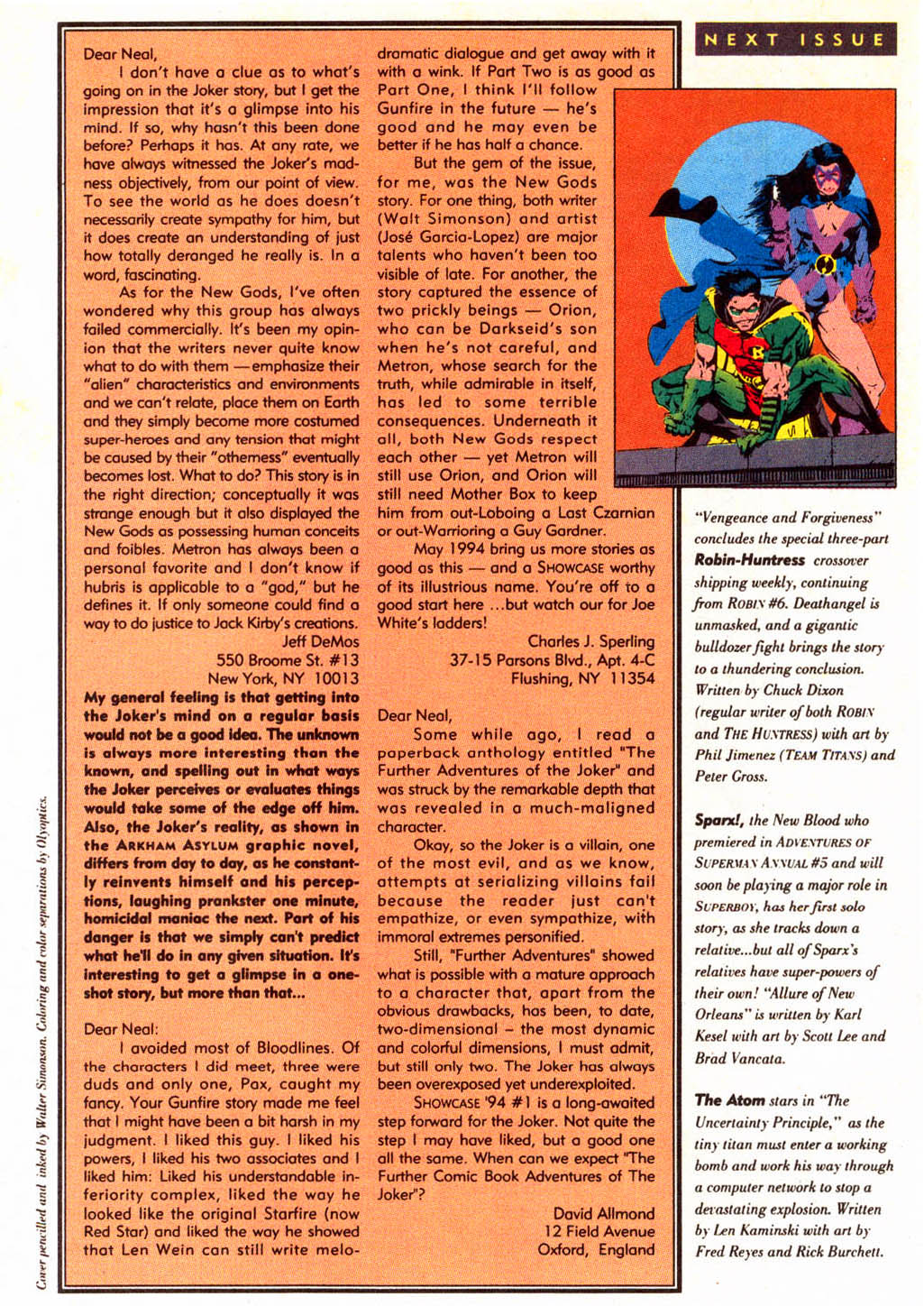 Read online Showcase '94 comic -  Issue #5 - 41