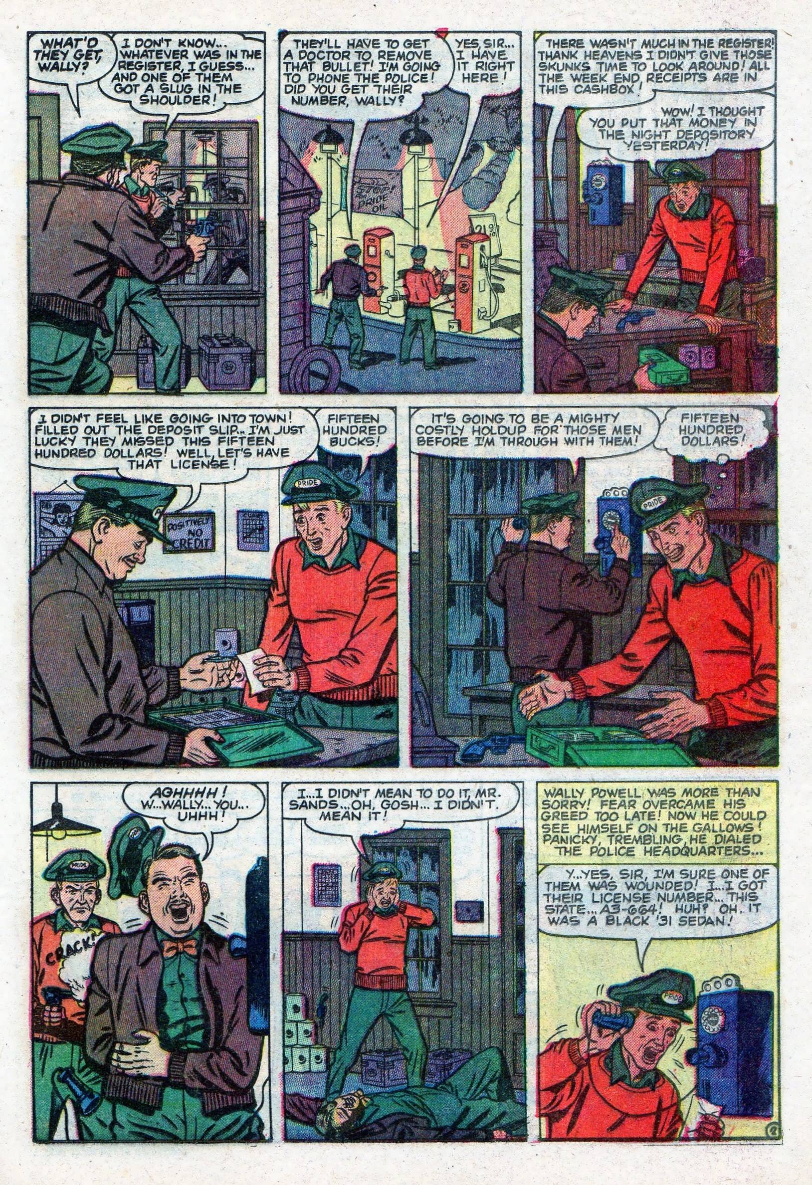 Read online Crime Cases Comics (1951) comic -  Issue #11 - 21