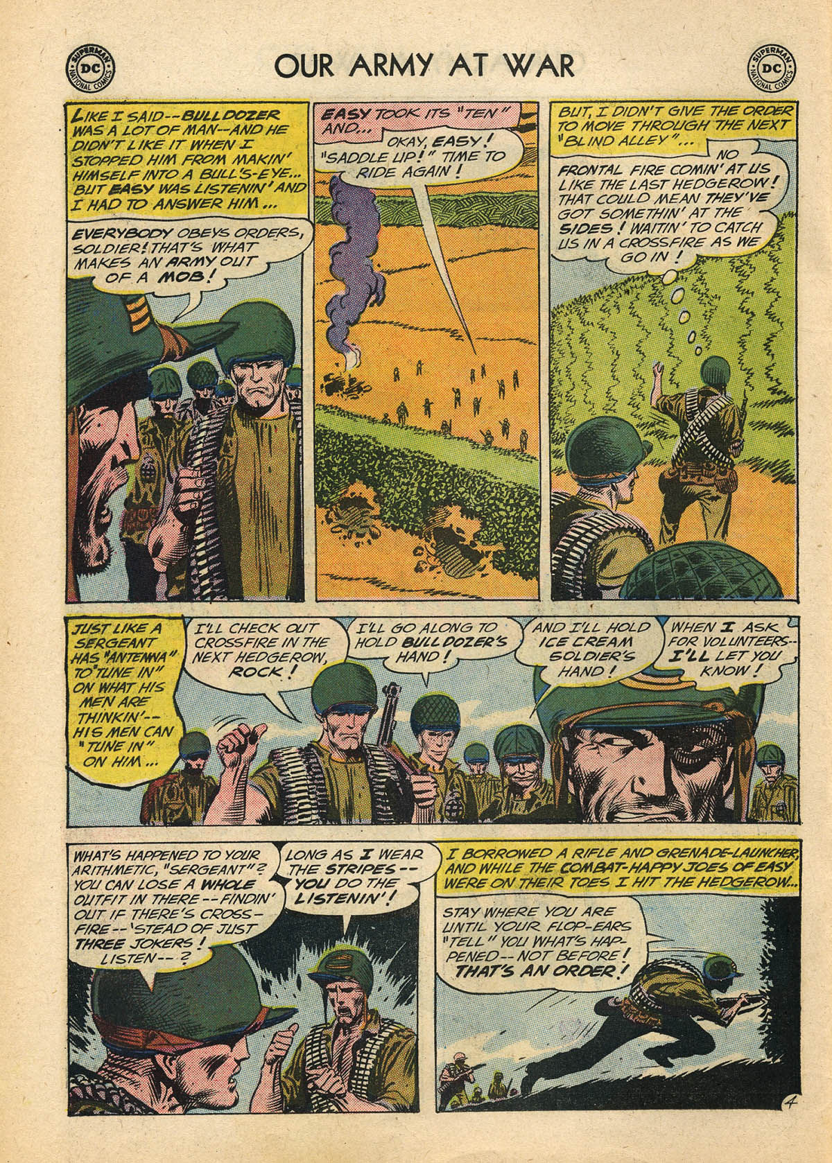 Read online Our Army at War (1952) comic -  Issue #110 - 6