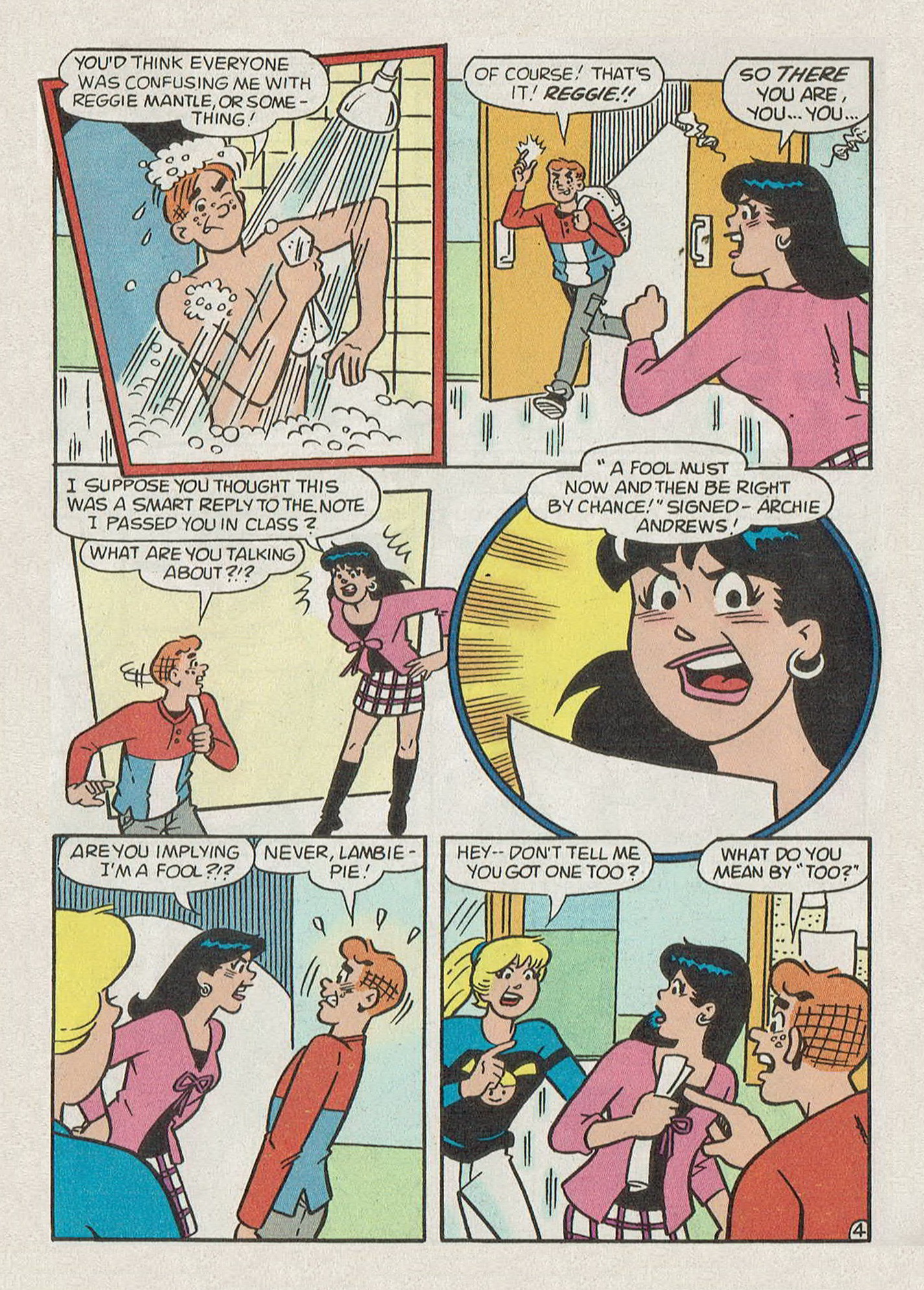 Read online Archie's Pals 'n' Gals Double Digest Magazine comic -  Issue #58 - 190