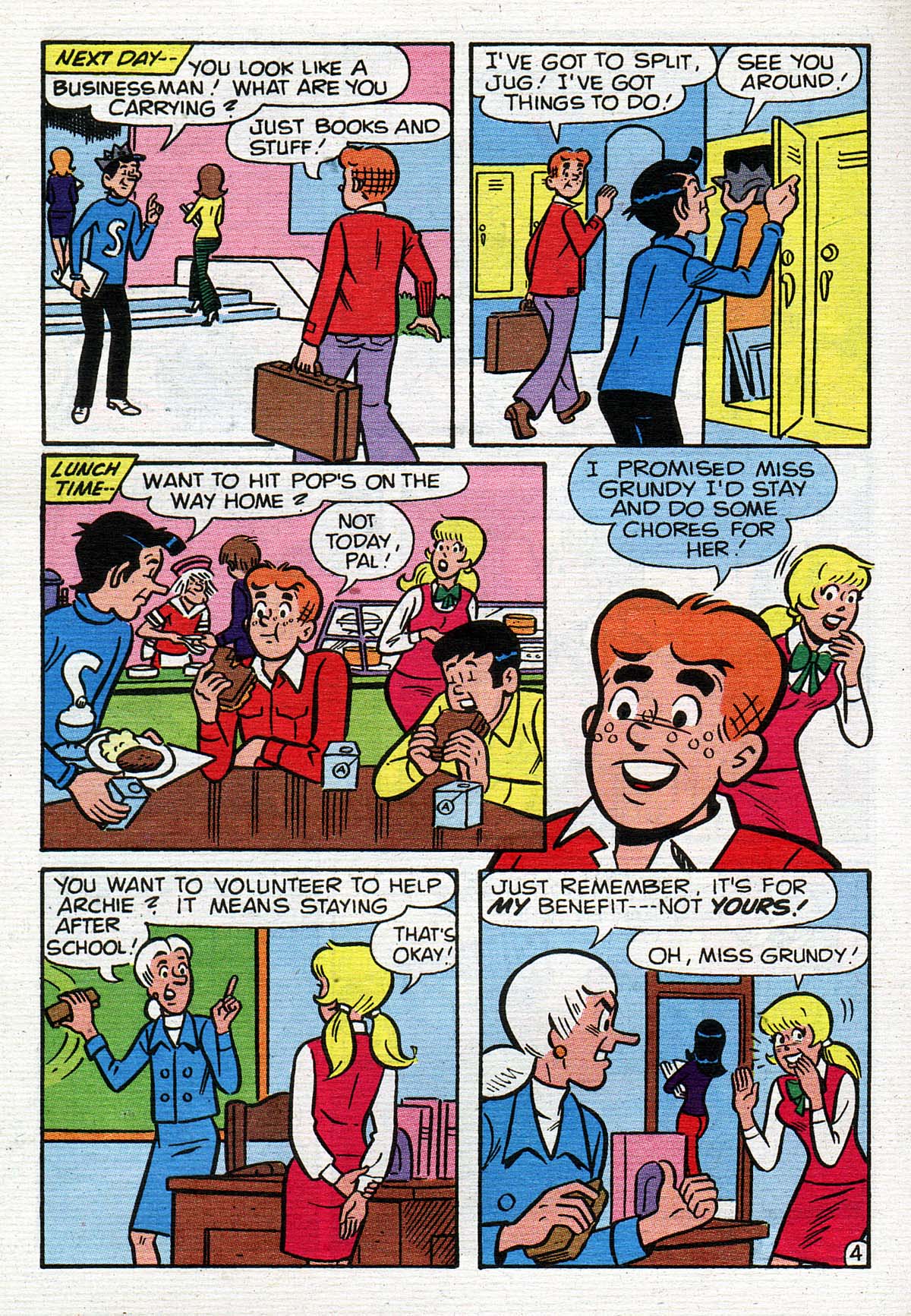Read online Betty and Veronica Digest Magazine comic -  Issue #54 - 145