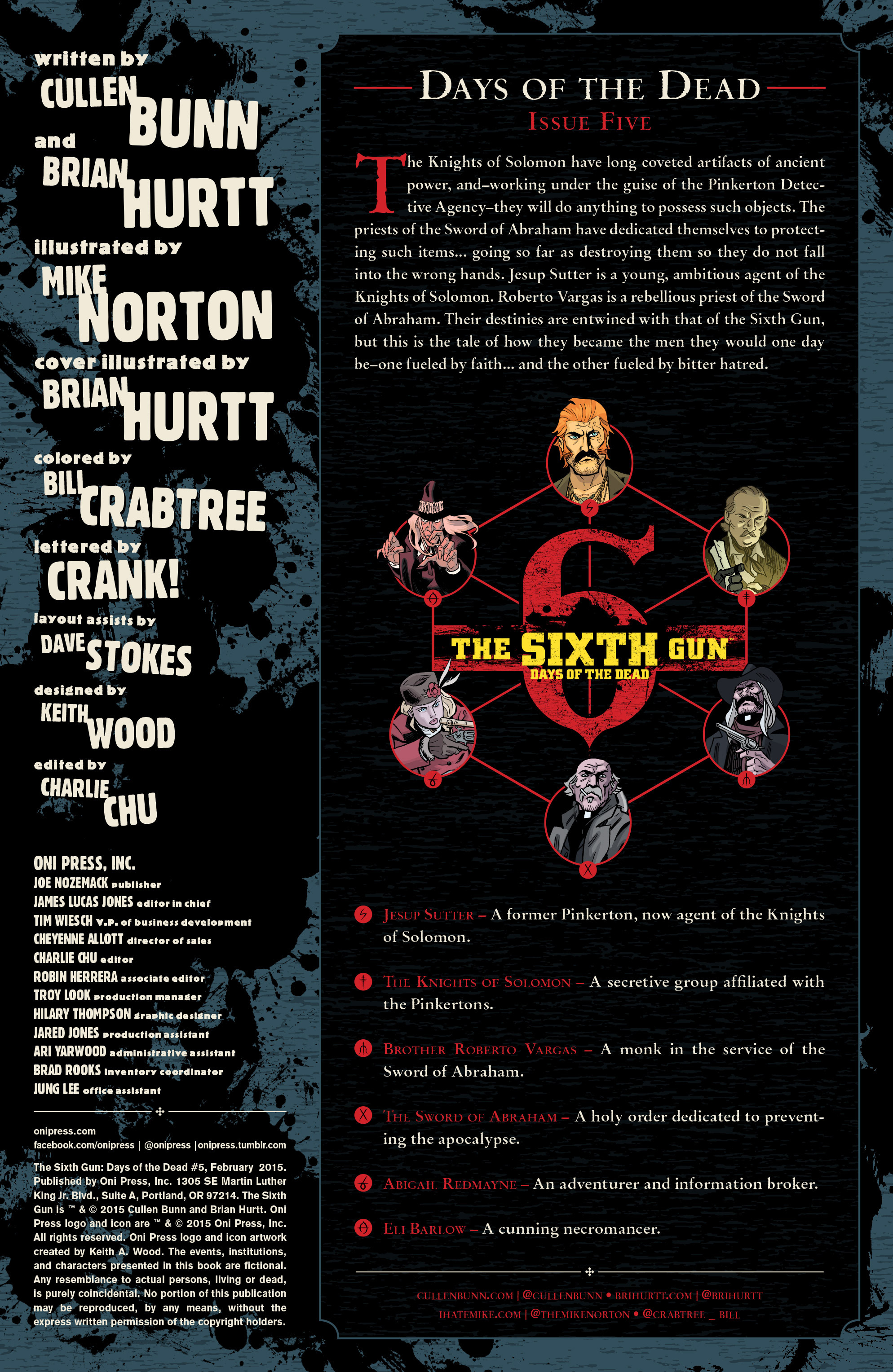 Read online The Sixth Gun: Days of the Dead comic -  Issue #5 - 2