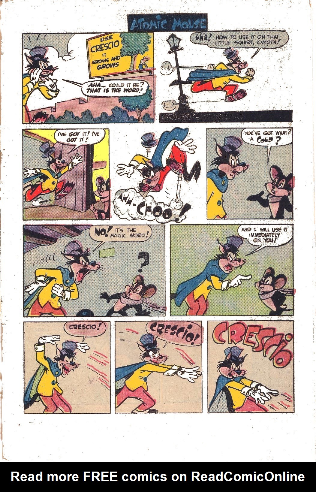 Read online Atomic Mouse comic -  Issue #1 - 4