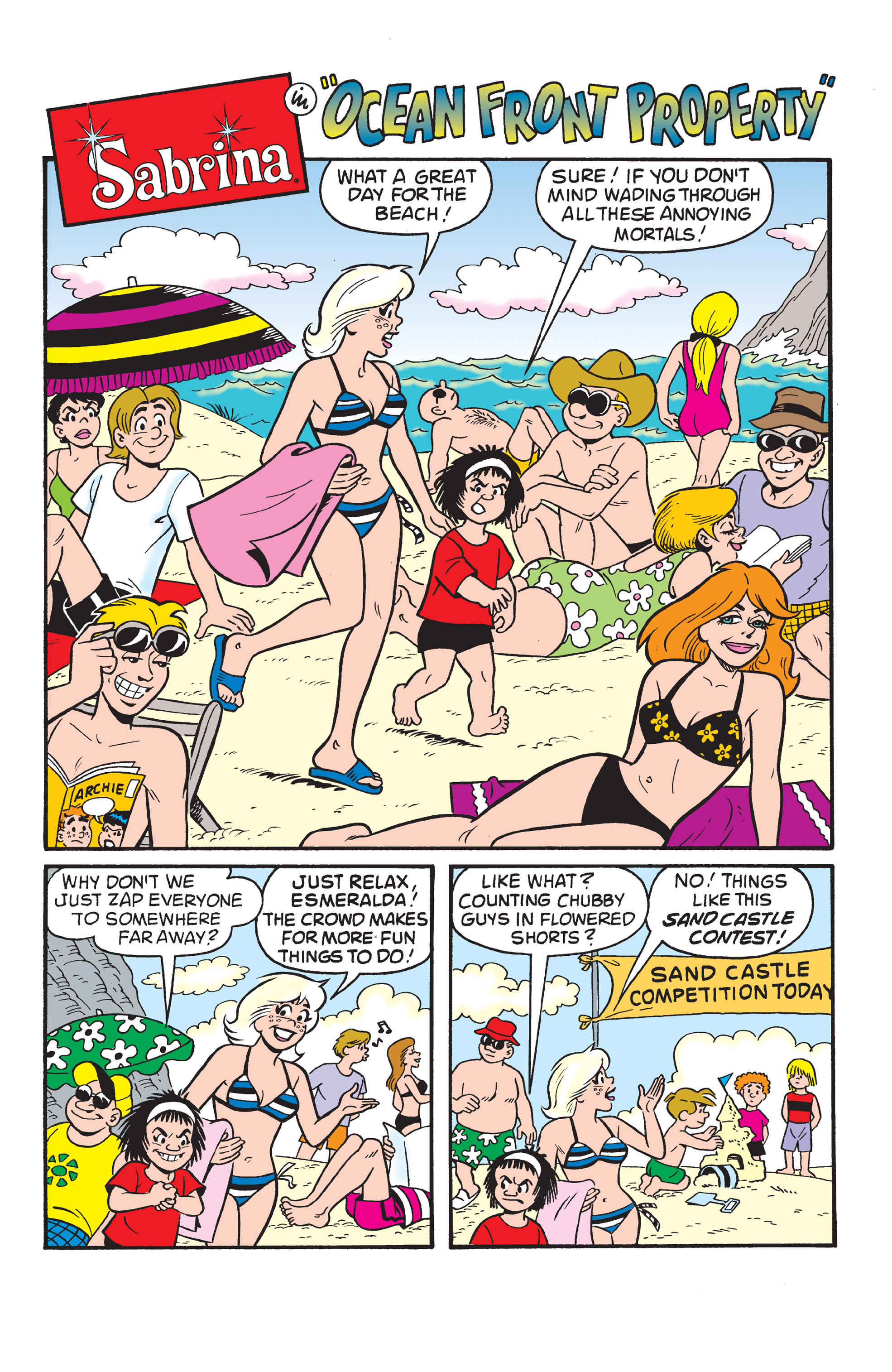 Read online Sabrina the Teenage Witch (1997) comic -  Issue #18 - 20