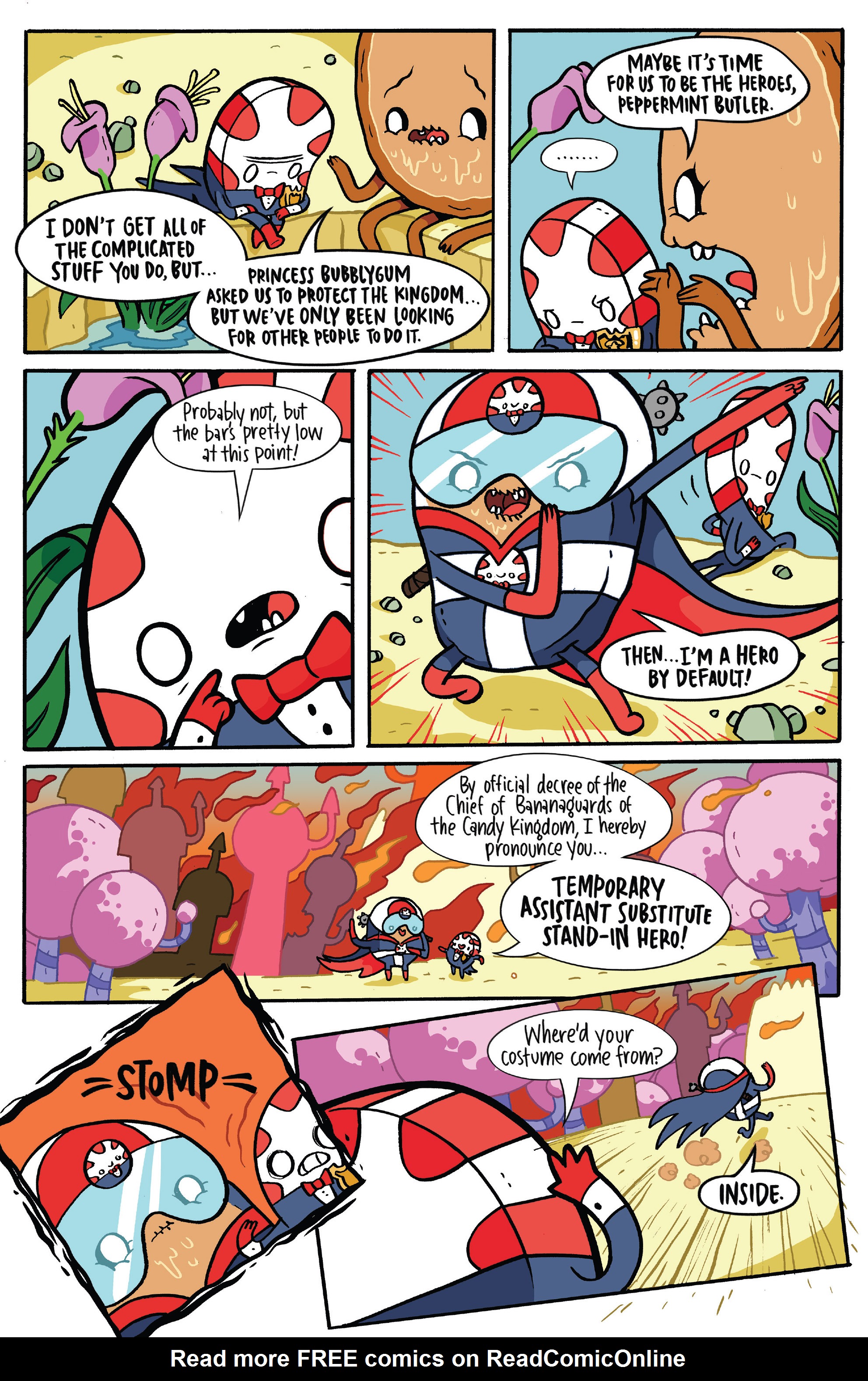 Read online Adventure Time: Candy Capers comic -  Issue #6 - 18