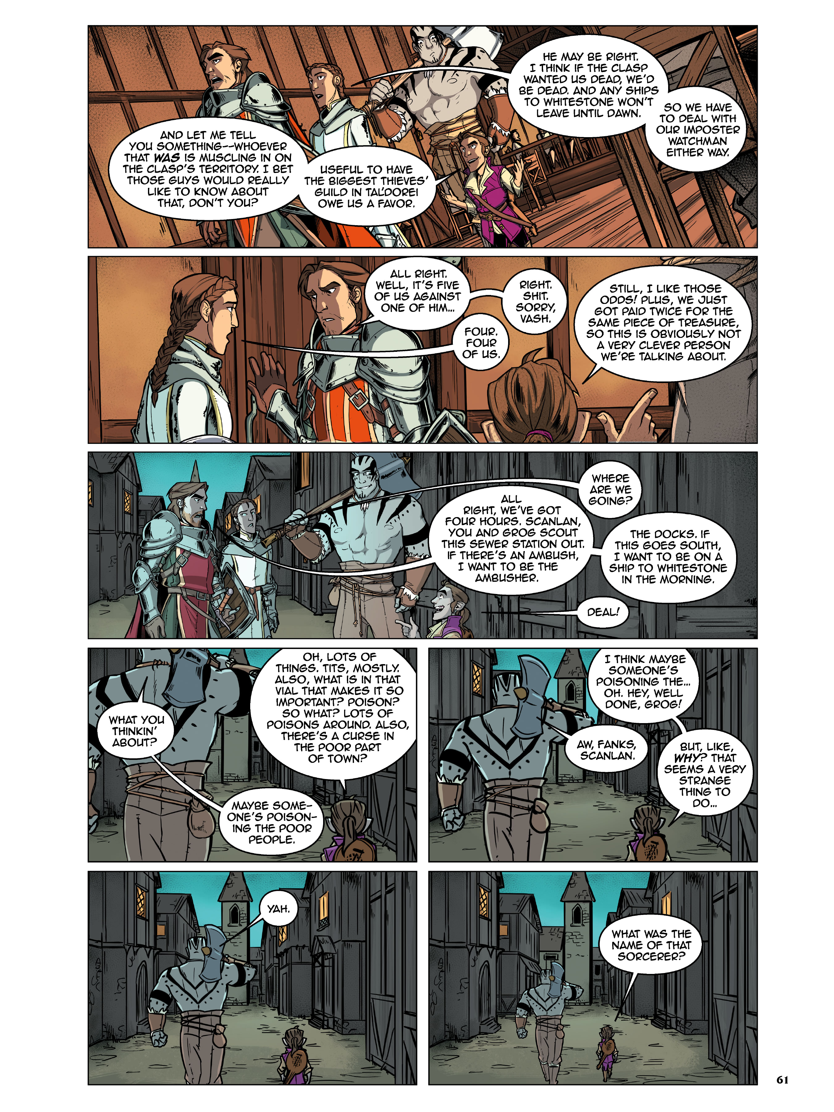 Read online Critical Role Vox Machina Origins comic -  Issue # (2019) _TPB Library Edition (Part 1) - 64