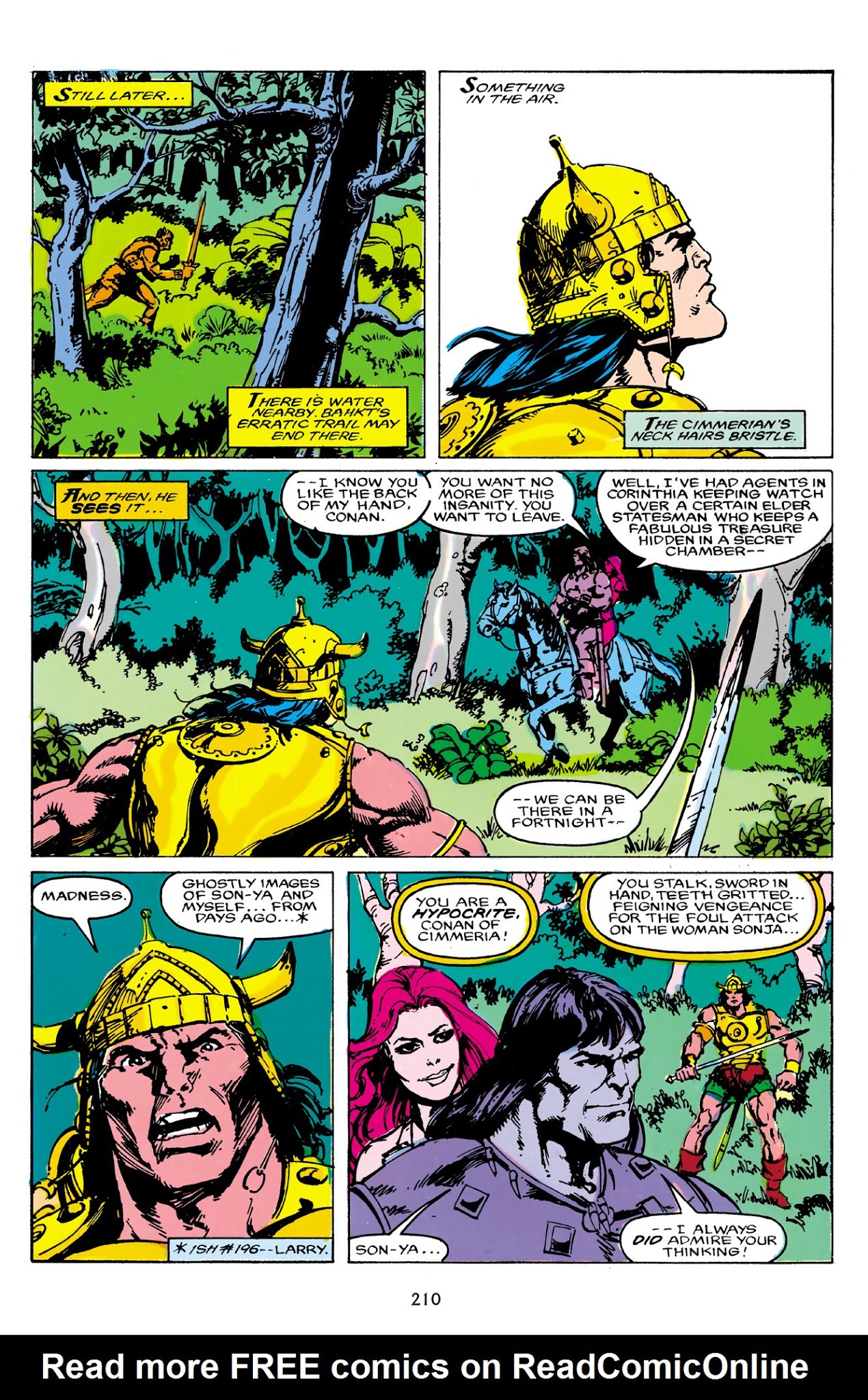 Read online The Chronicles of Conan comic -  Issue # TPB 25 (Part 2) - 110