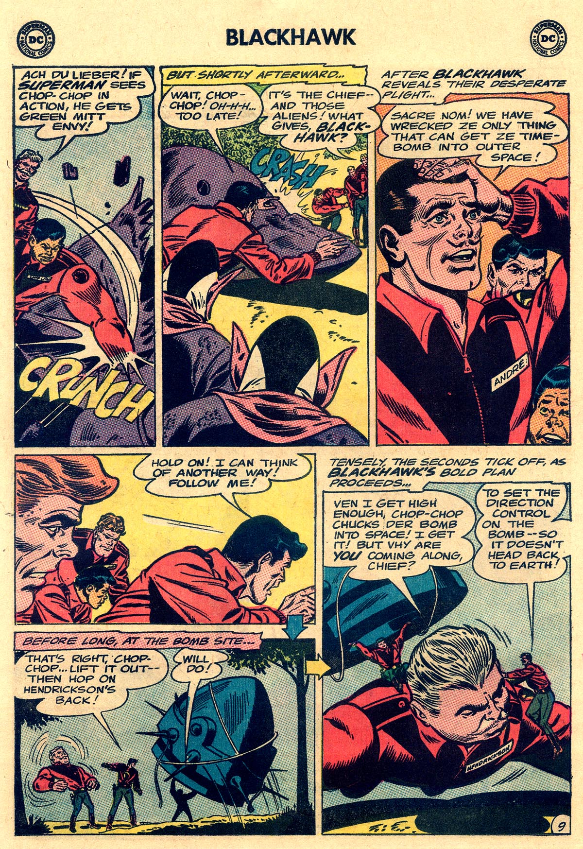 Read online Blackhawk (1957) comic -  Issue #199 - 30