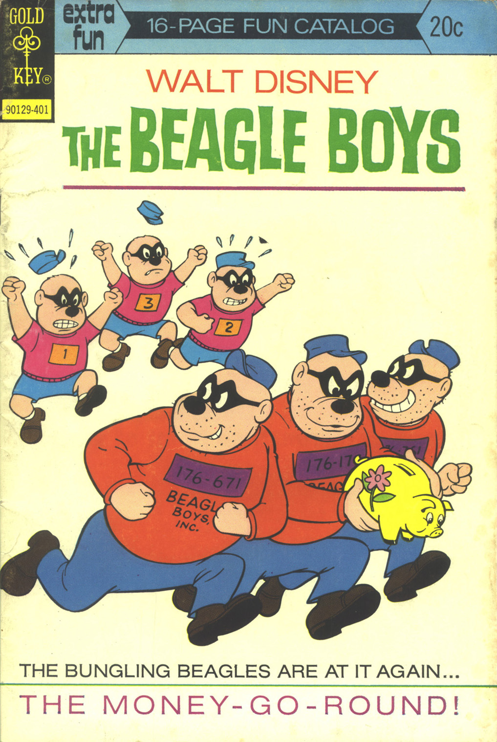 Read online Walt Disney THE BEAGLE BOYS comic -  Issue #19 - 1