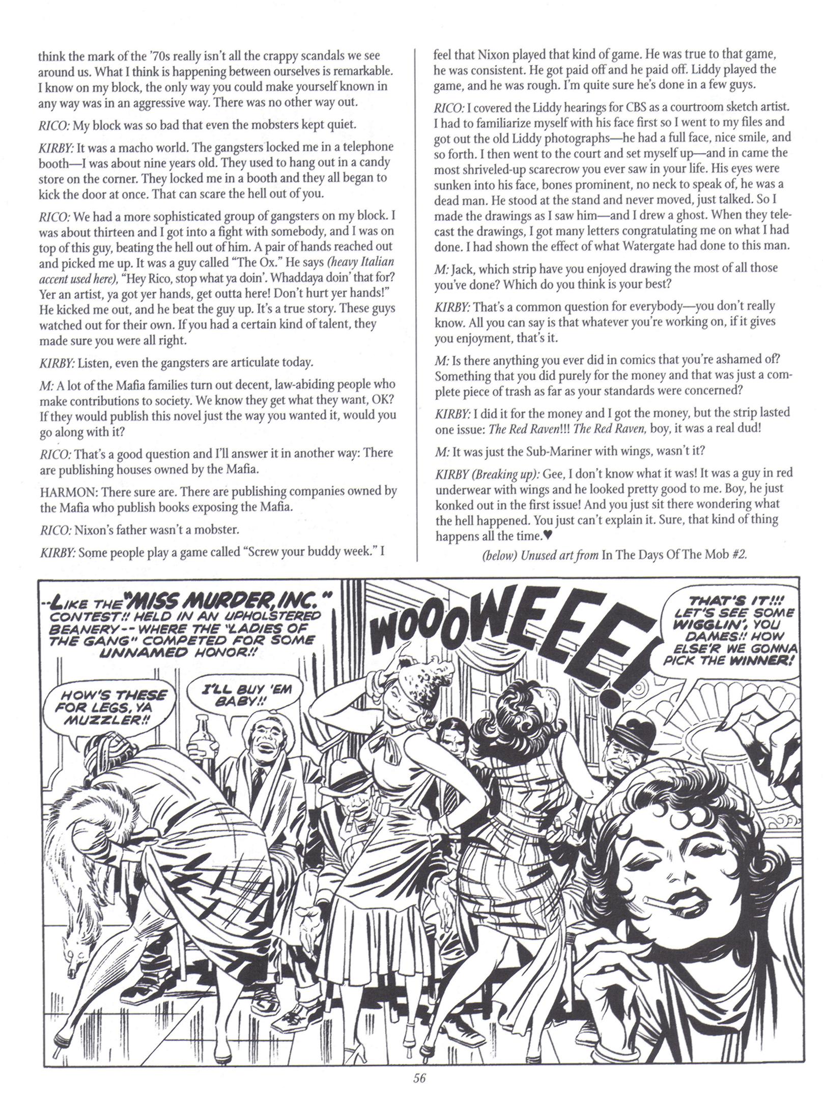 Read online The Jack Kirby Collector comic -  Issue #20 - 54