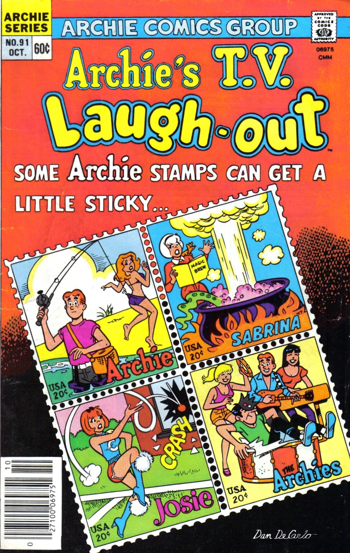 Read online Archie's TV Laugh-Out comic -  Issue #91 - 1