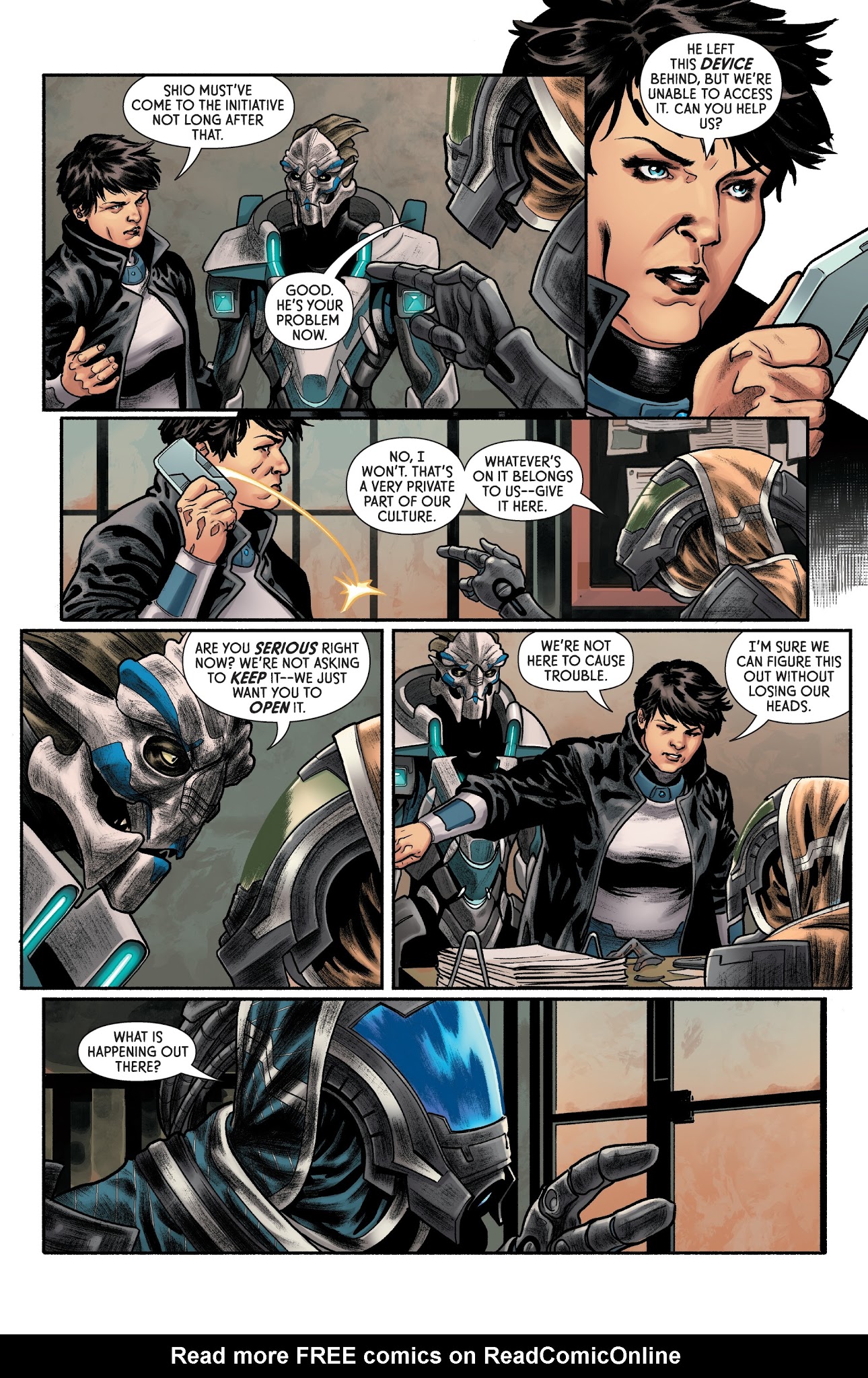 Read online Mass Effect: Discovery comic -  Issue #2 - 10