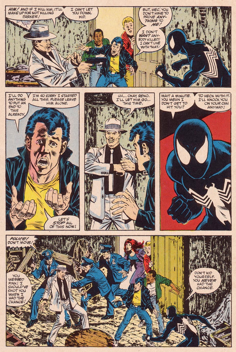 Read online Web of Spider-Man (1985) comic -  Issue #12 - 22