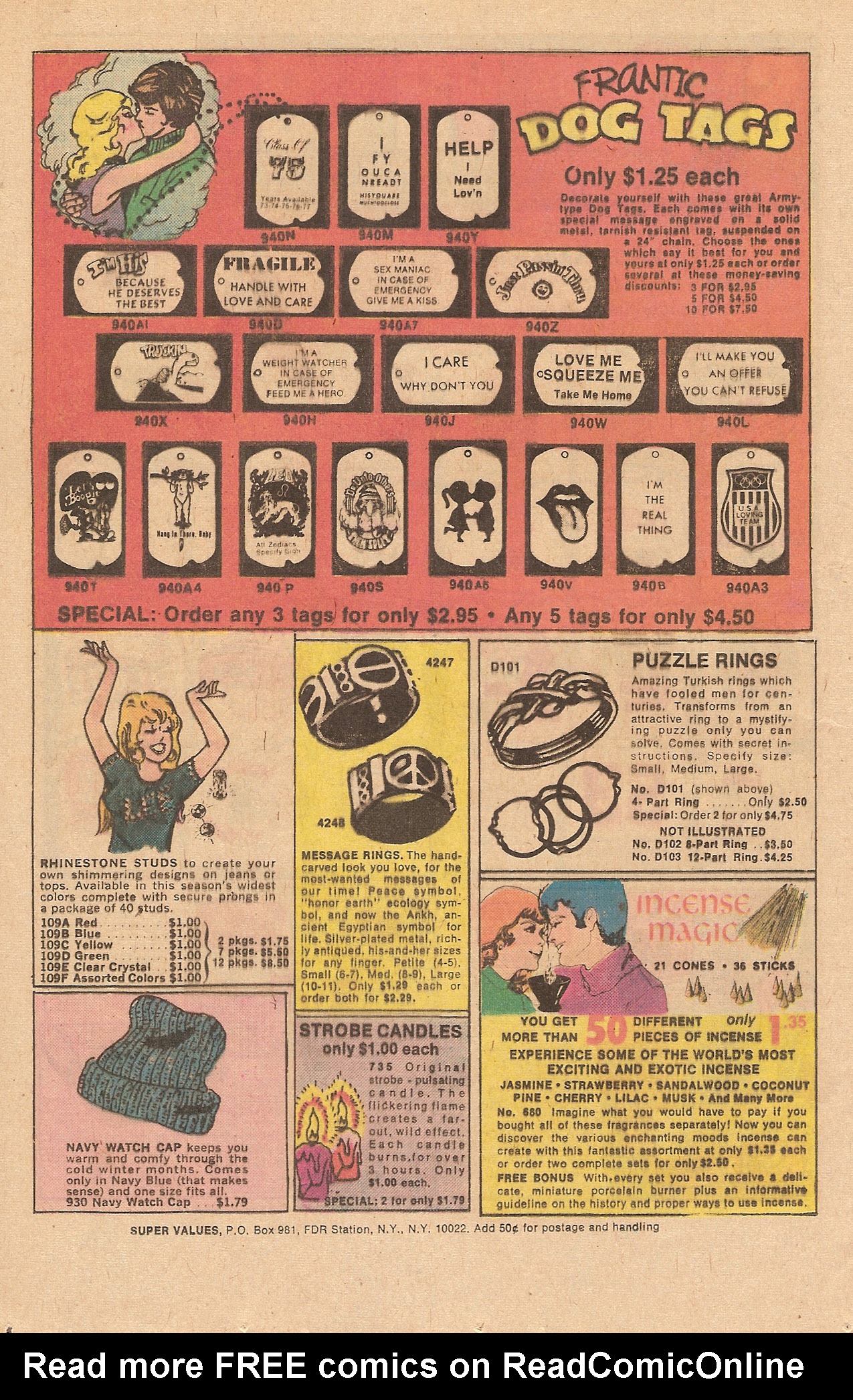 Read online Jughead's Jokes comic -  Issue #44 - 12