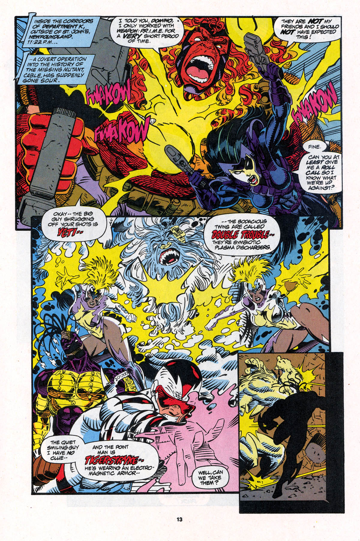 Read online X-Force (1991) comic -  Issue #23 - 13