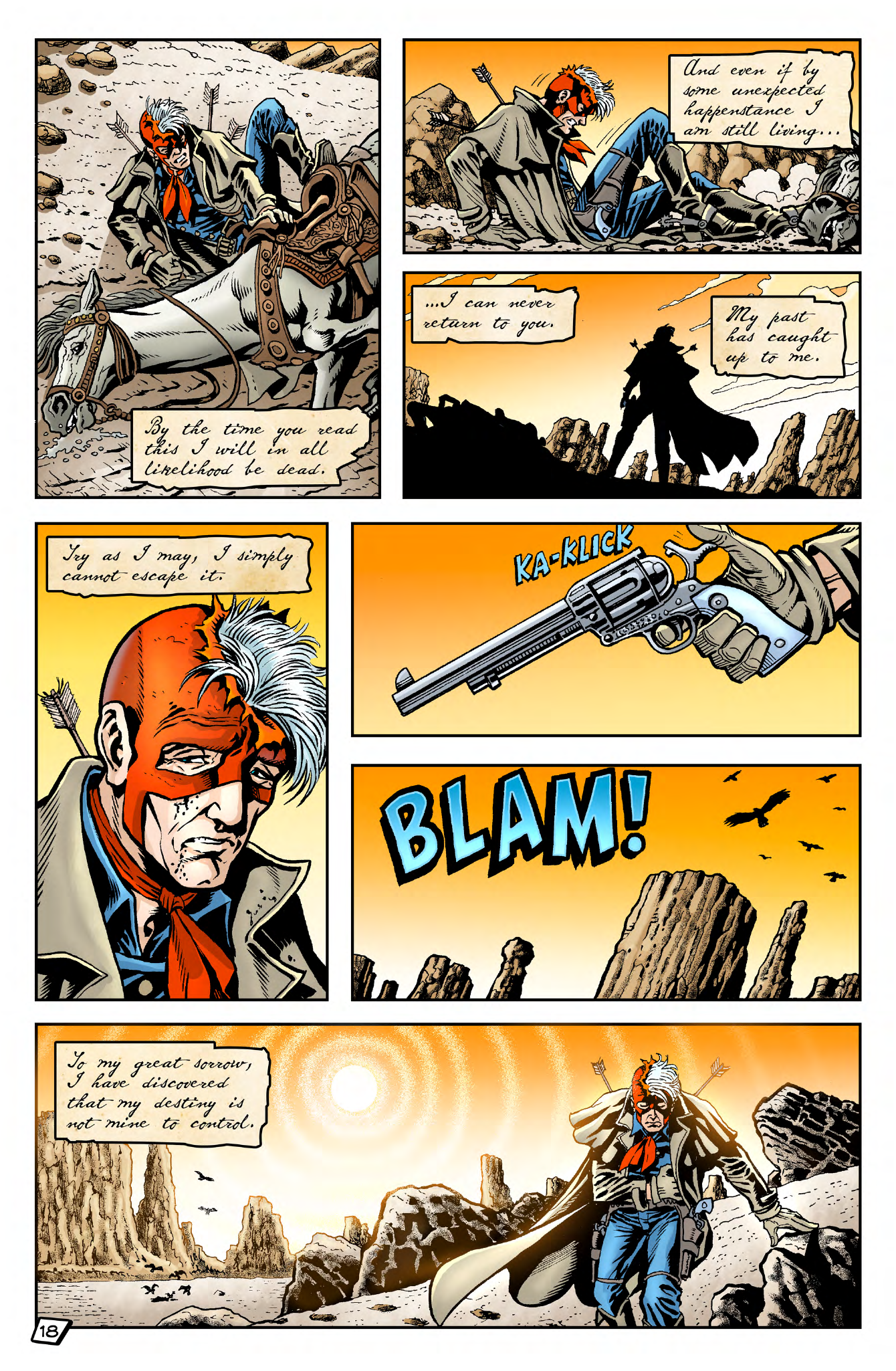 Read online John Aman Amazing Man comic -  Issue #1 - 20