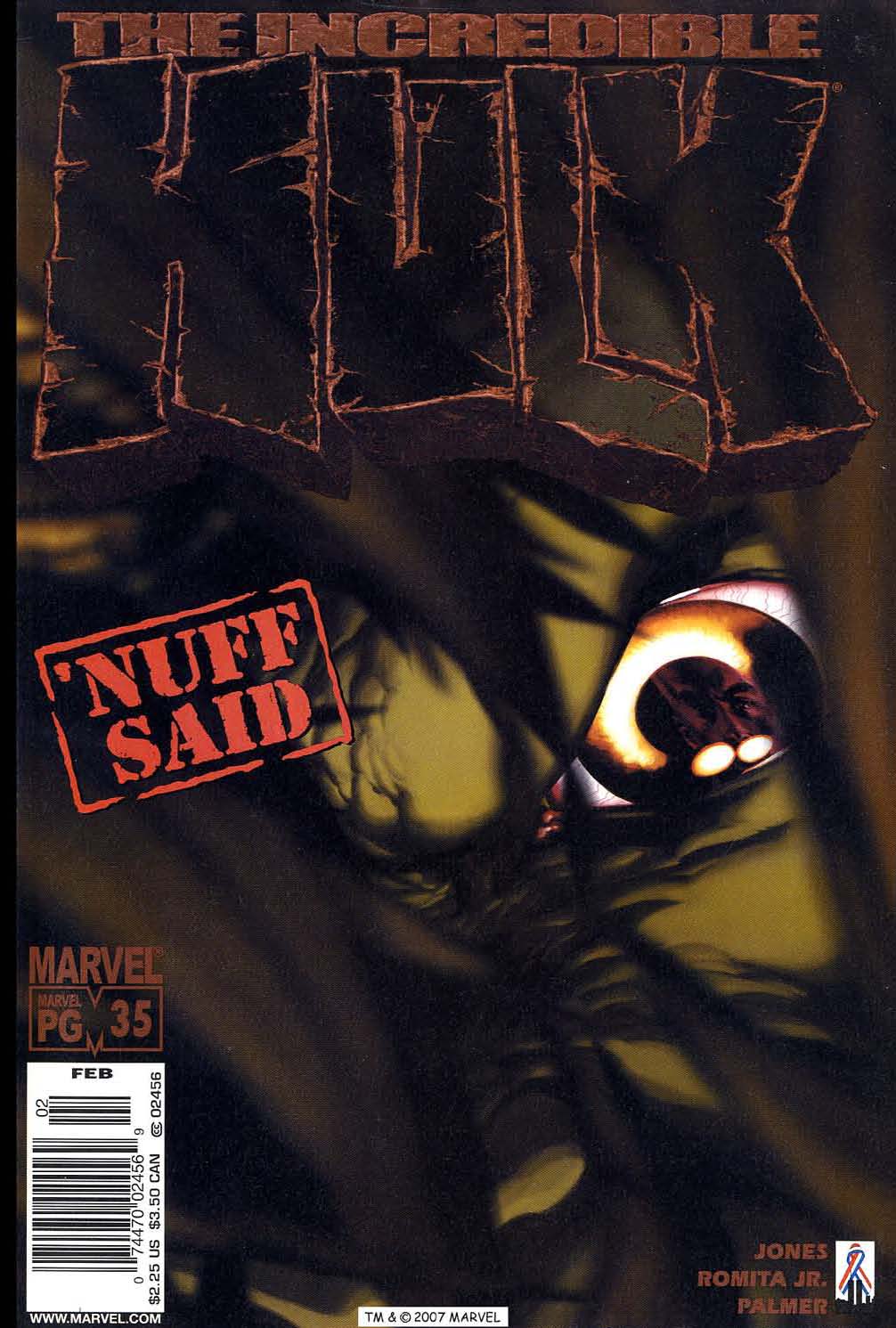 Read online The Incredible Hulk (2000) comic -  Issue #35 - 1