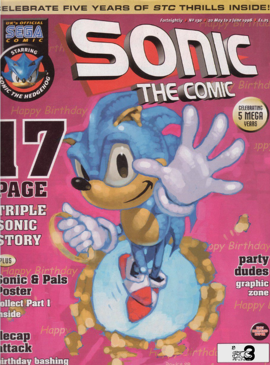 Read online Sonic the Comic comic -  Issue #130 - 1