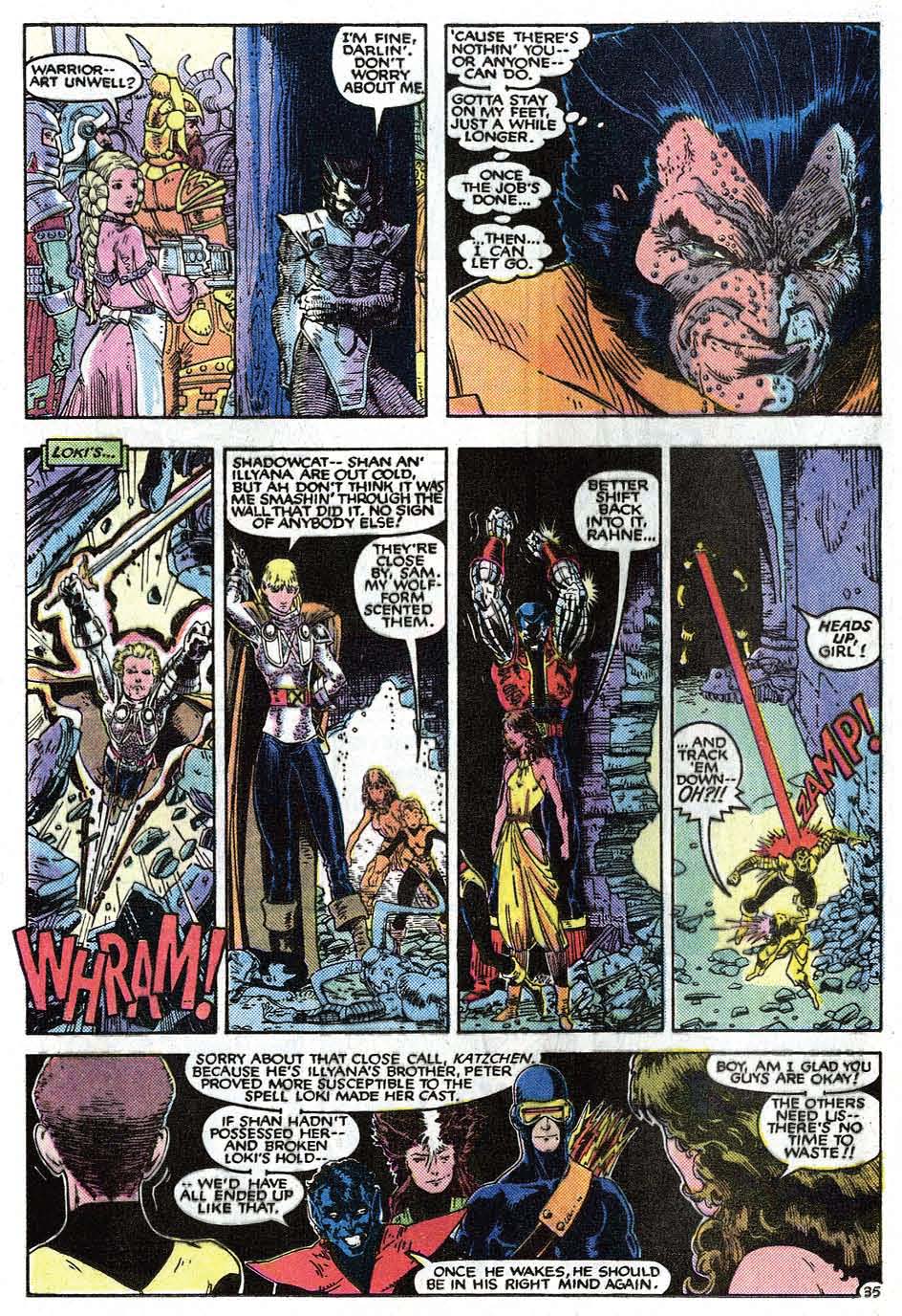 Read online Uncanny X-Men (1963) comic -  Issue # _Annual 9 - 37