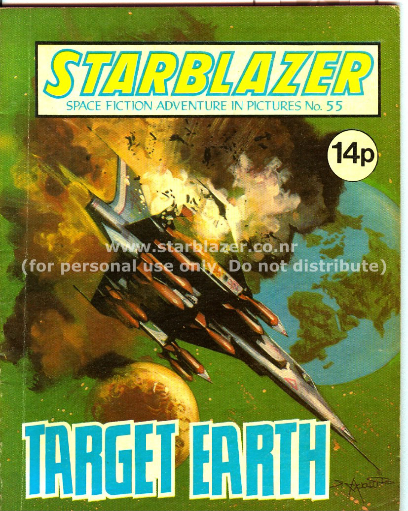 Read online Starblazer comic -  Issue #55 - 1