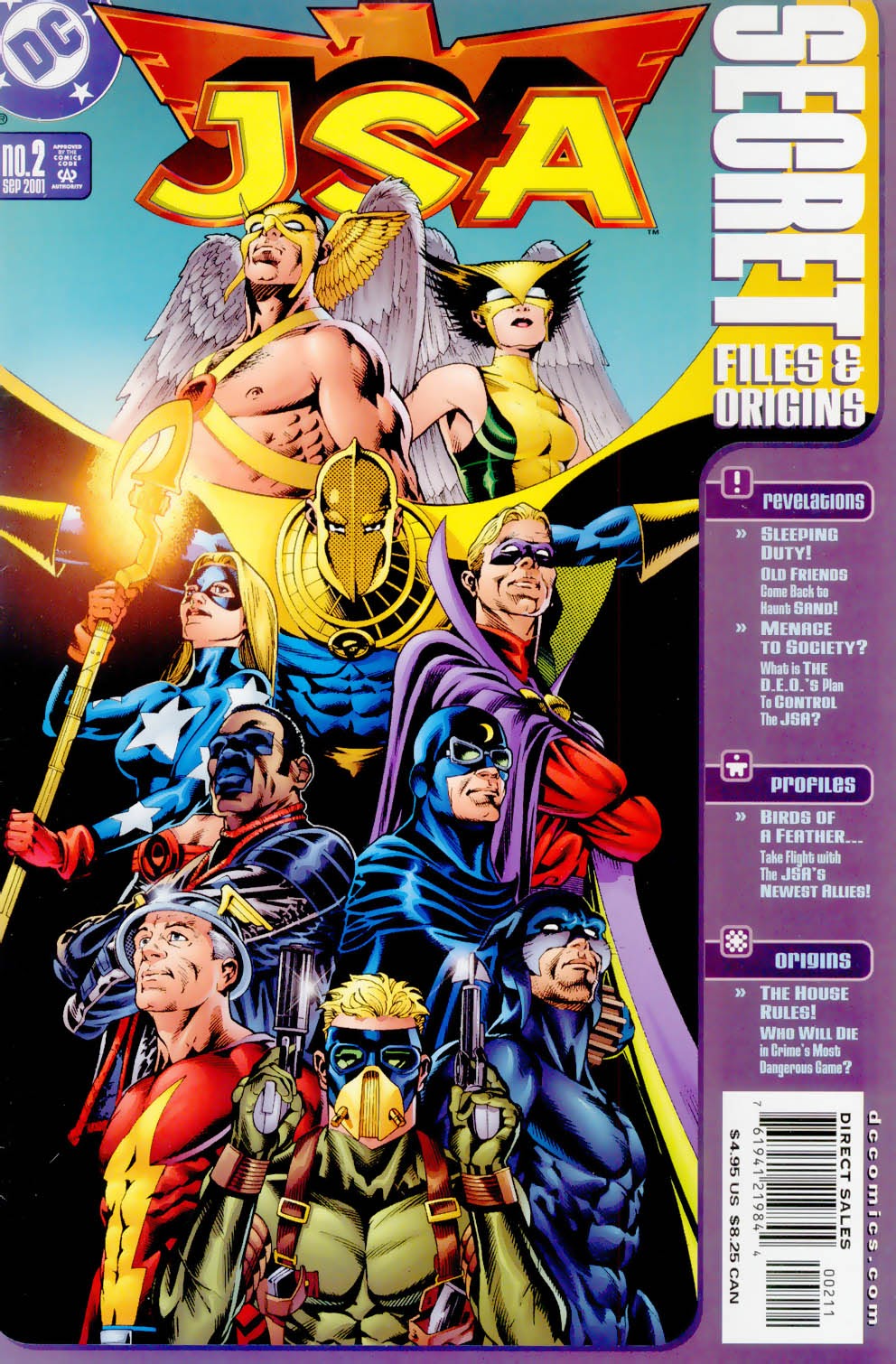 Read online JSA Secret Files comic -  Issue #2 - 1