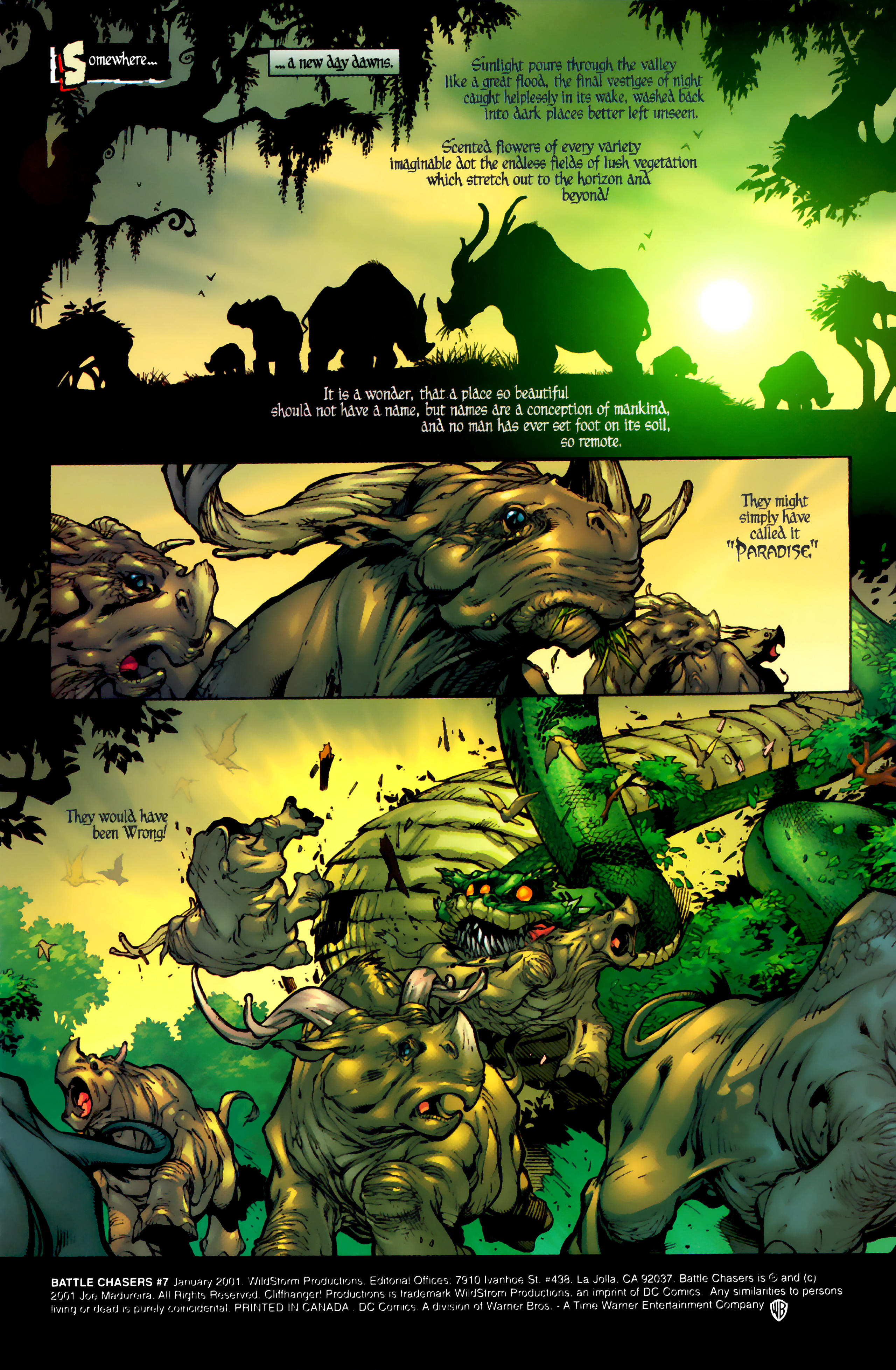 Read online Battle Chasers (1998) comic -  Issue #7 - 5