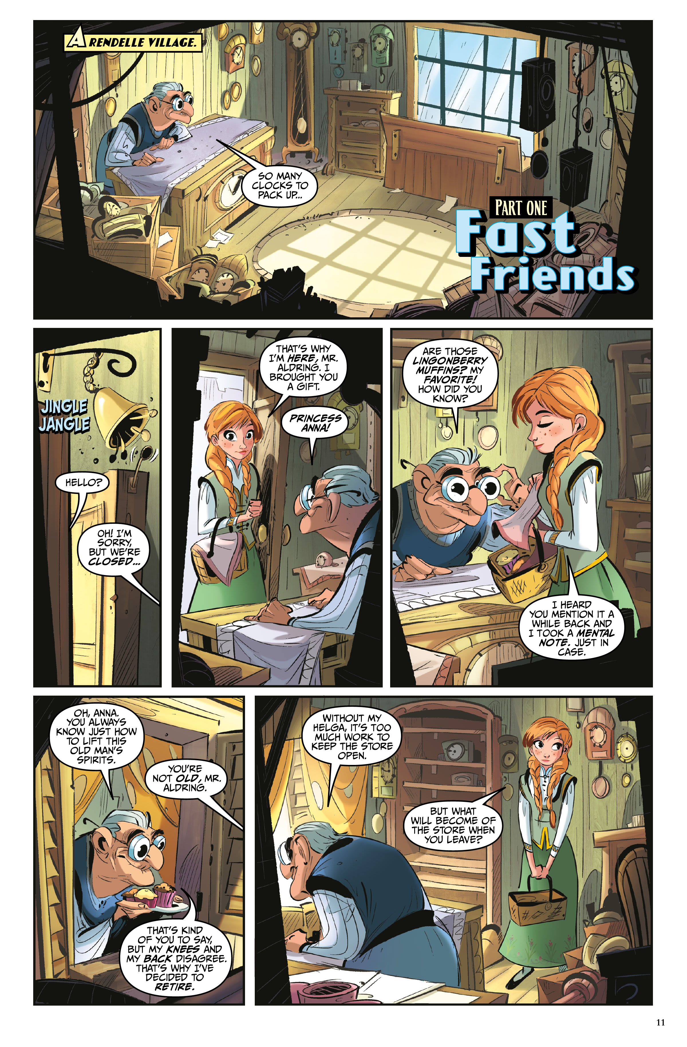 Read online Disney Frozen Library Edition comic -  Issue # TPB (Part 1) - 14