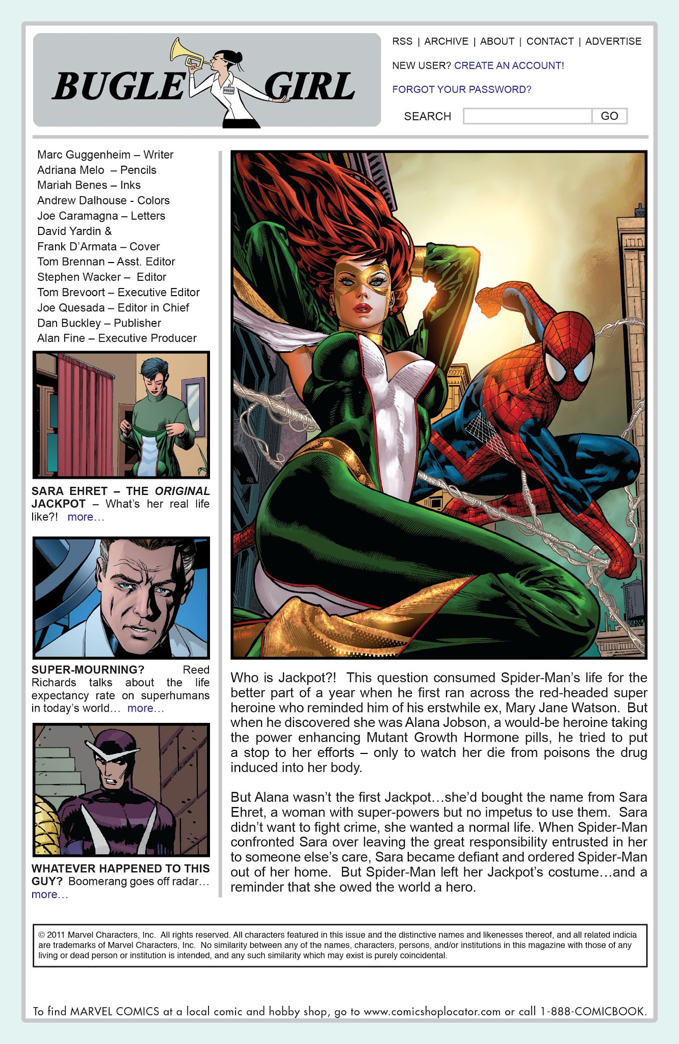 Read online Amazing Spider-Man Presents: Jackpot comic -  Issue #1 - 2