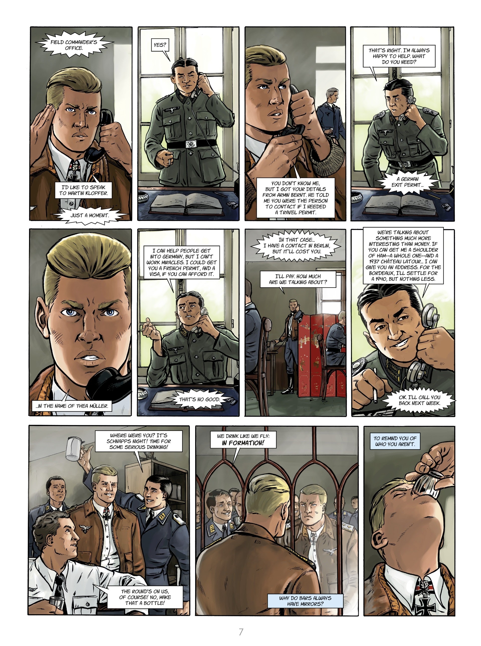 Read online Wings of War Adler comic -  Issue #3 - 9