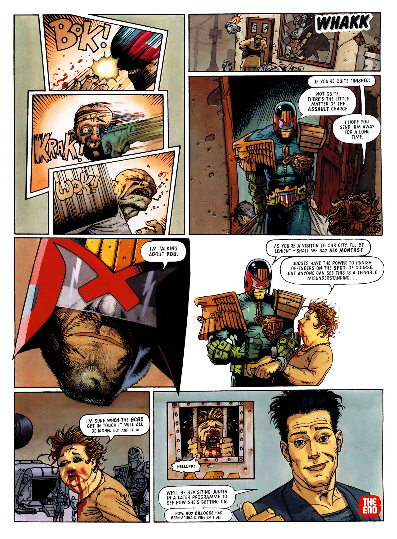 Read online Judge Dredd Megazine (Vol. 5) comic -  Issue #255 - 32