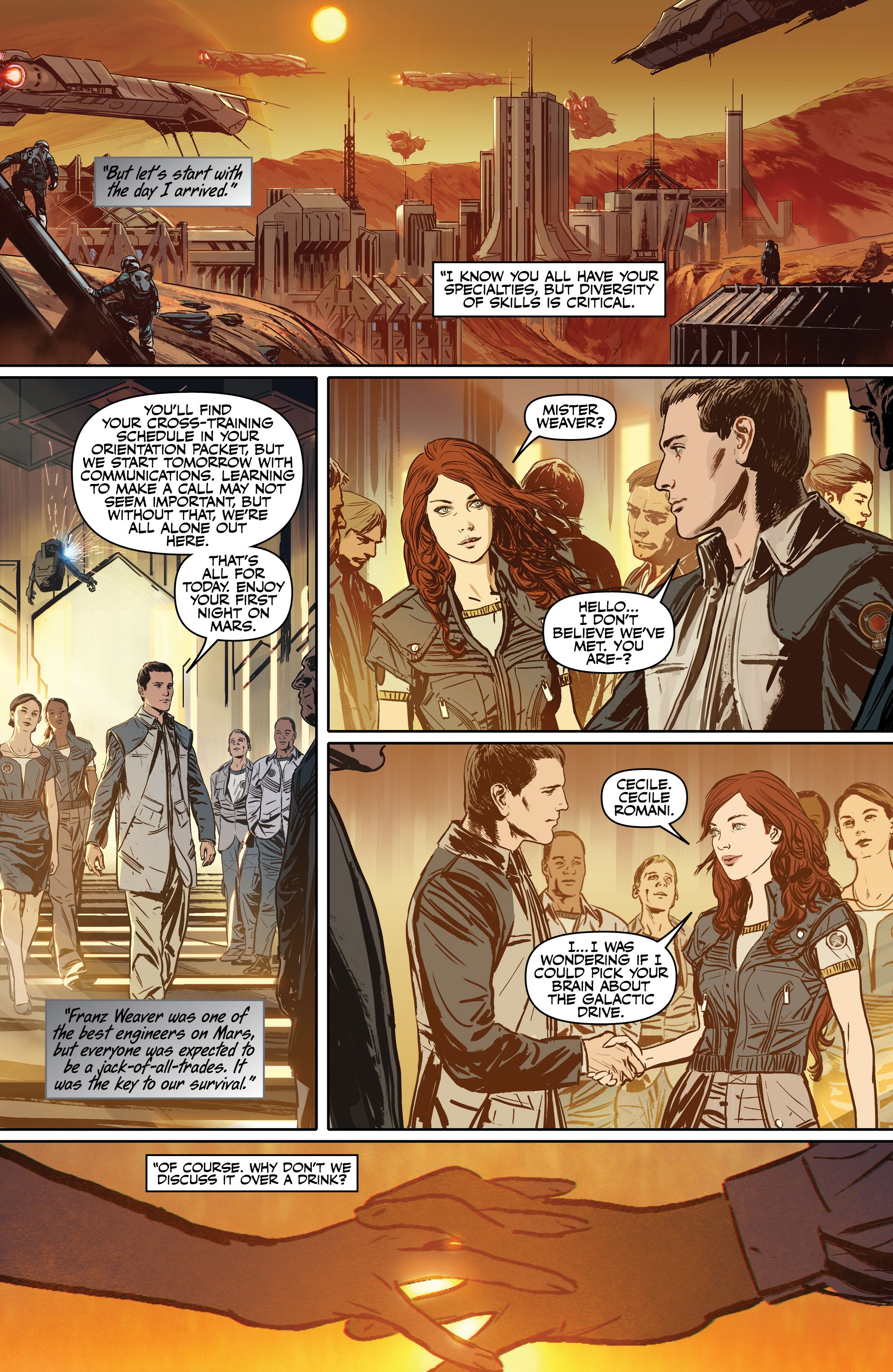 Read online Vampire Hunter D: Message from Mars comic -  Issue #1 - 8