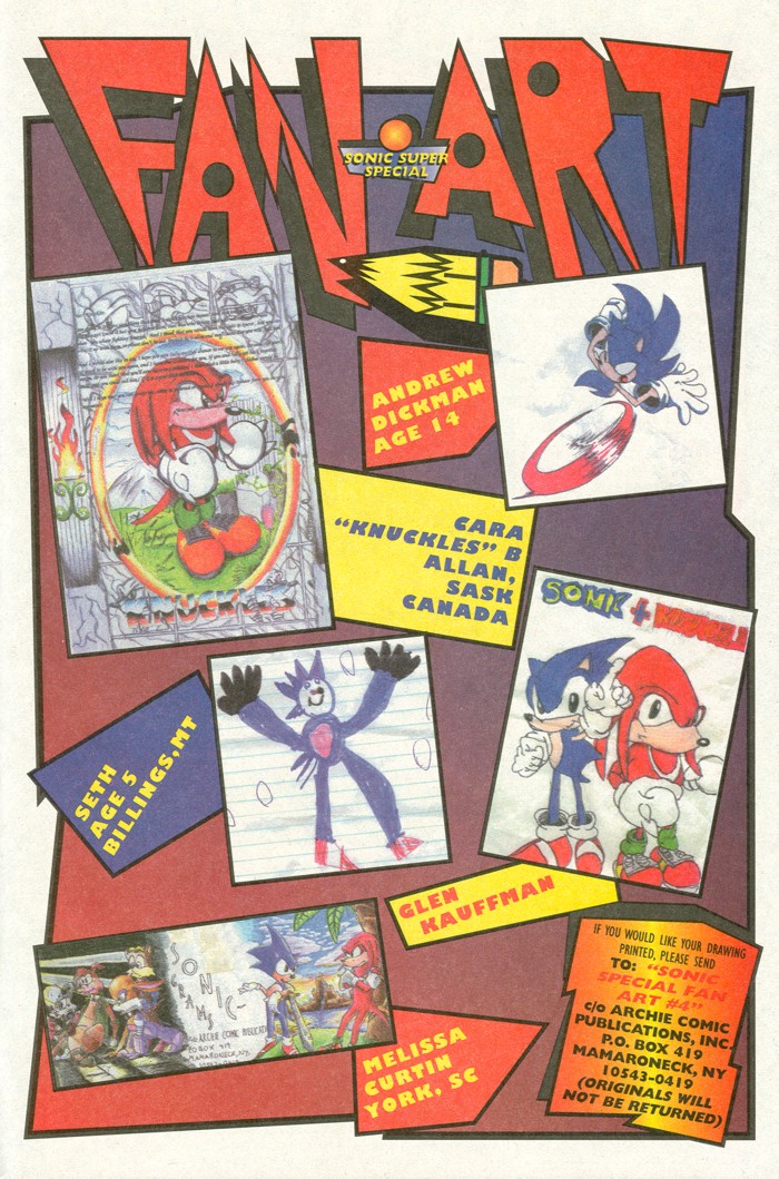 Read online Sonic Super Special comic -  Issue #4 - return of the king - 44