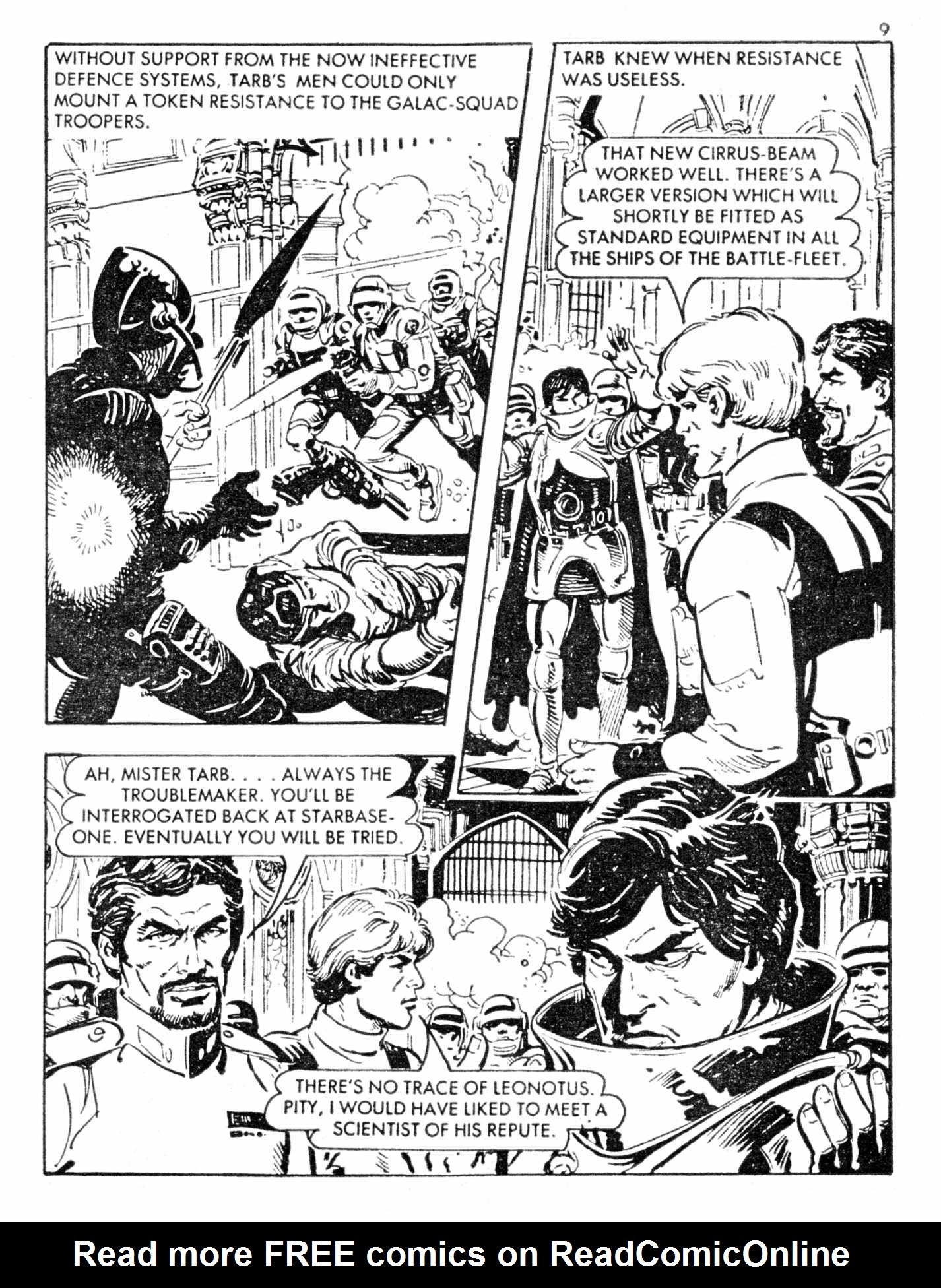 Read online Starblazer comic -  Issue #146 - 9