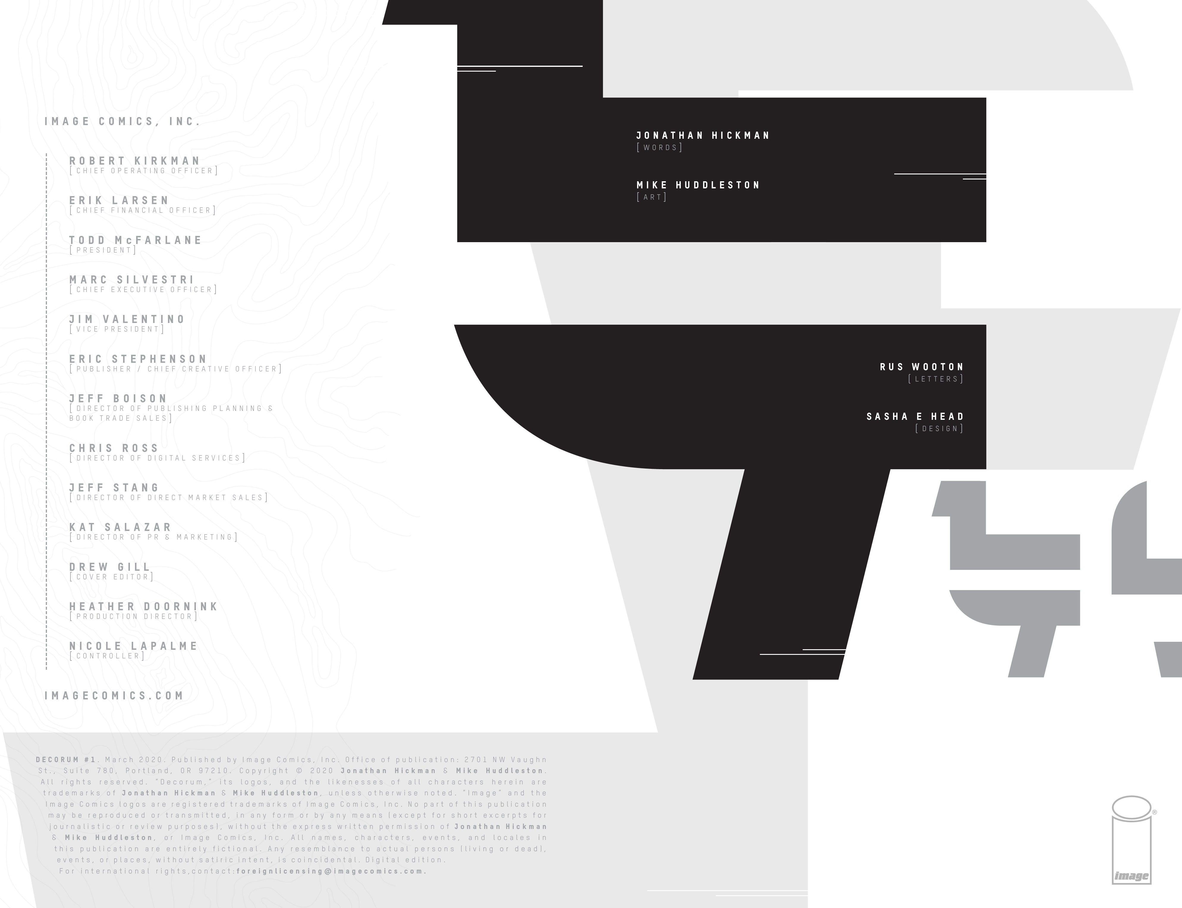 Read online Decorum comic -  Issue #1 - 2
