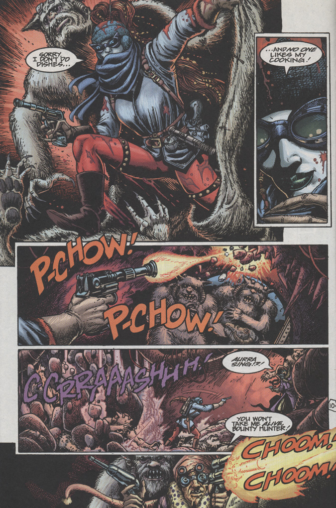 Read online Star Wars: The Bounty Hunters comic -  Issue # Issue Aurra Sing - 12