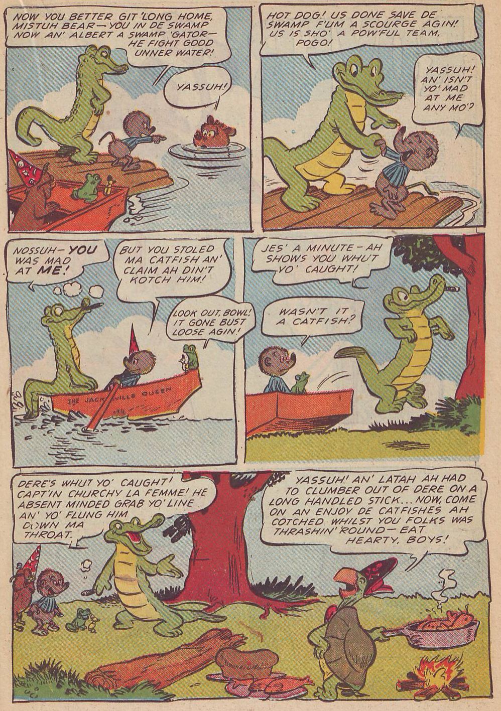 Read online Animal Comics comic -  Issue #20 - 21